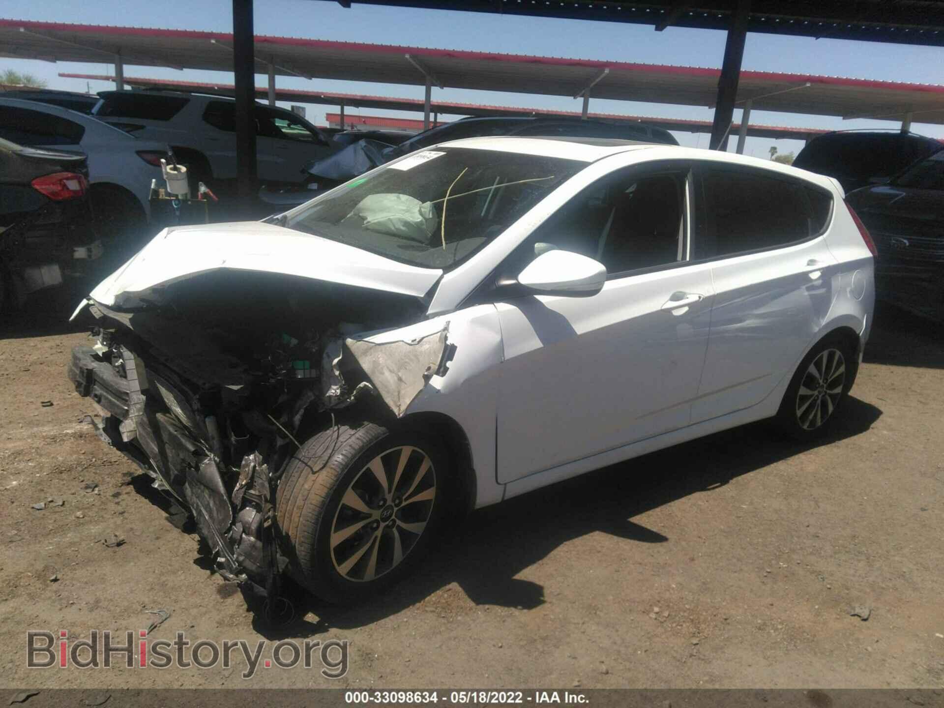 2015 HYUNDAI ACCENT - VIN: KMHCU5AE3FU231027 - Фото 2
