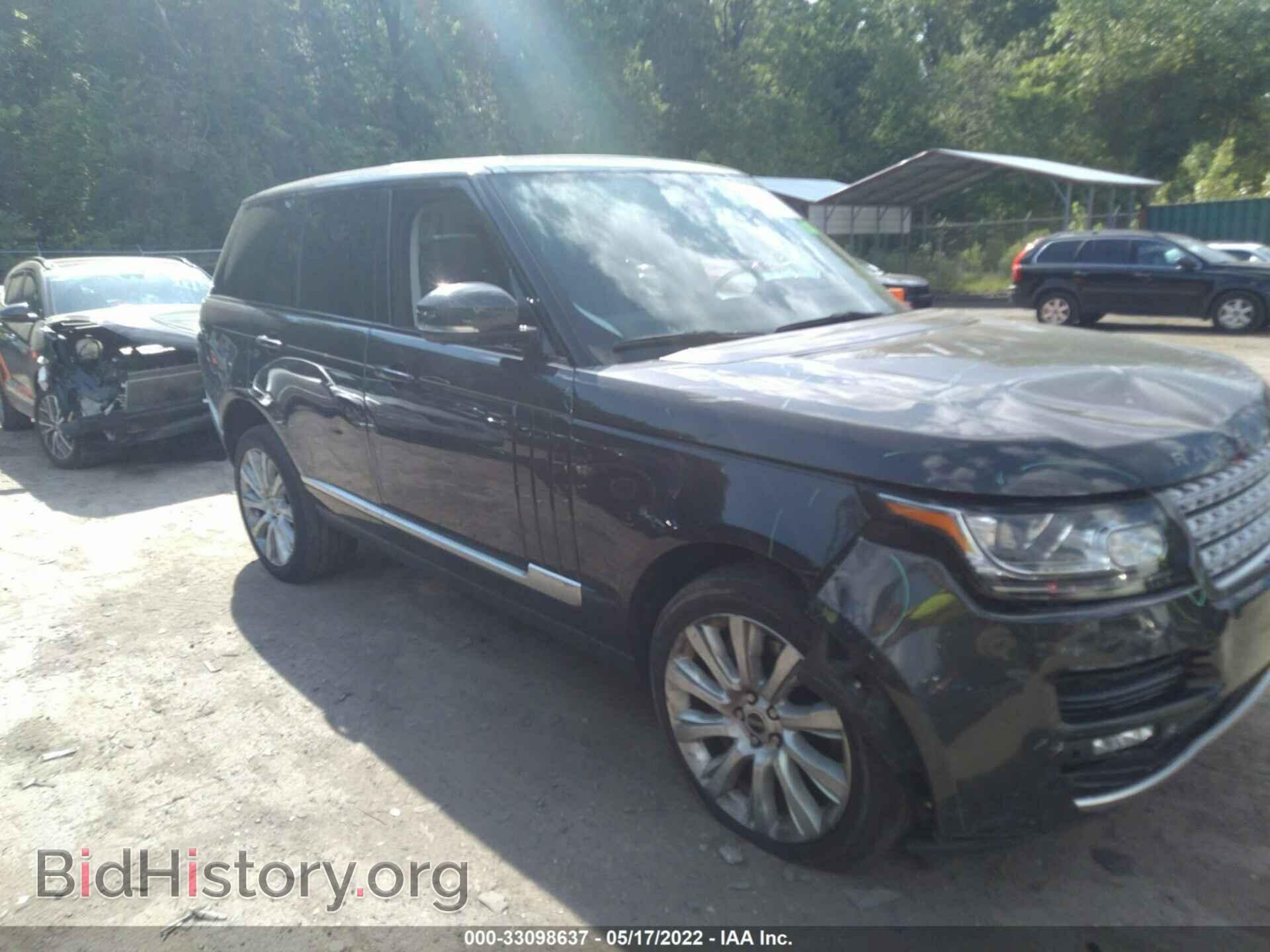 Photo SALGS2TF2EA155339 - LAND ROVER RANGE ROVER 2014