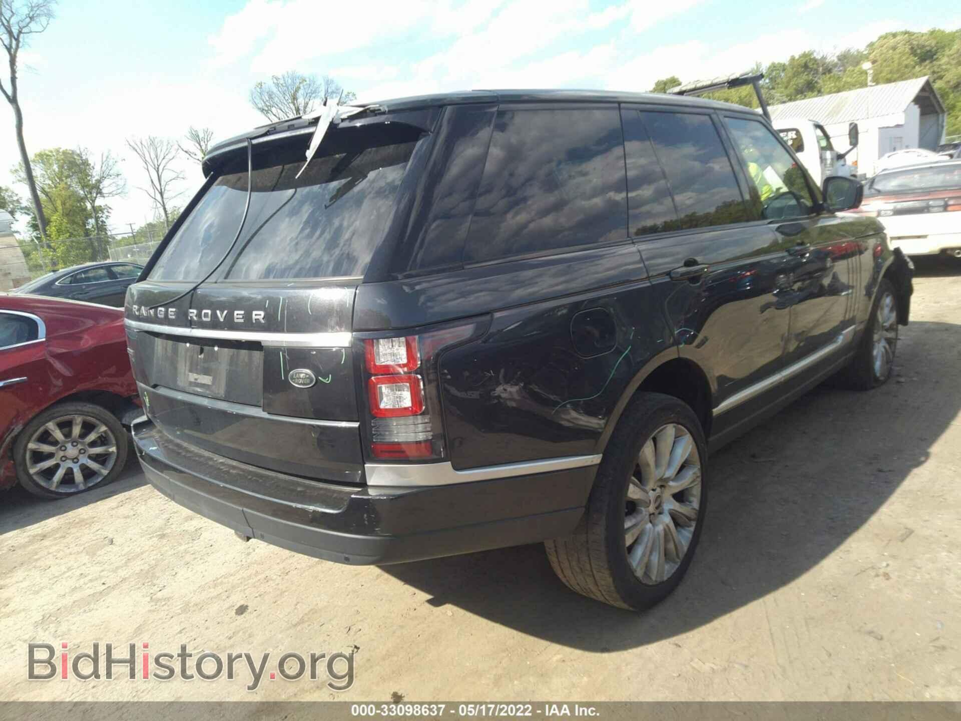 2014 LAND ROVER RANGE ROVER - VIN: SALGS2TF2EA155339 - Photo 4