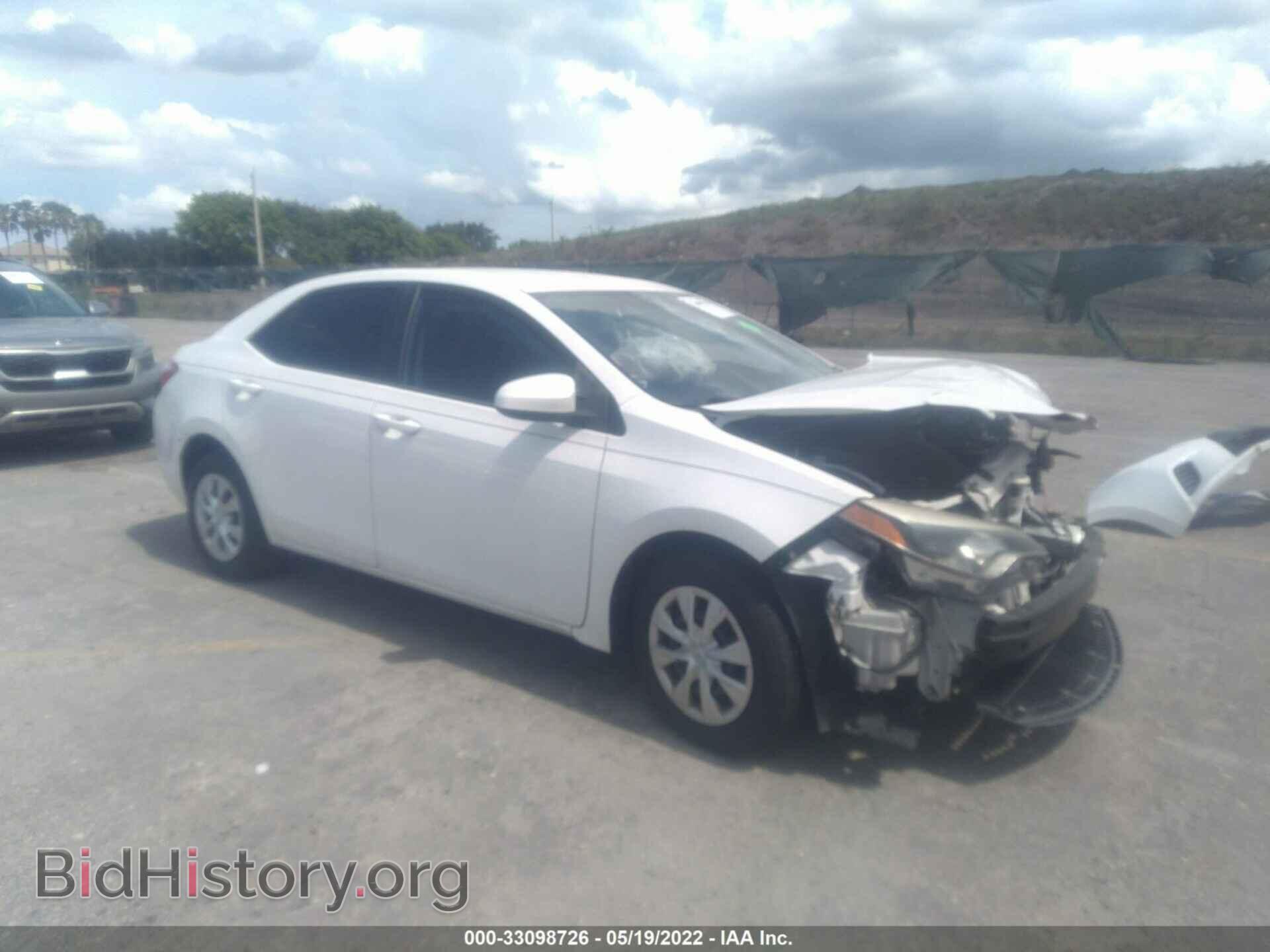 Photo 2T1BURHE8EC023461 - TOYOTA COROLLA 2014