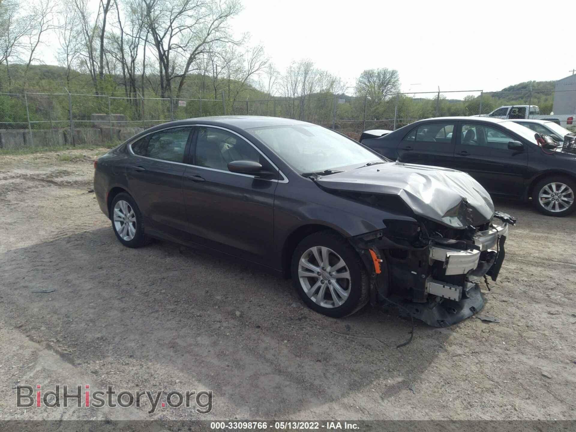 Фотография 1C3CCCAB1FN631636 - CHRYSLER 200 2015