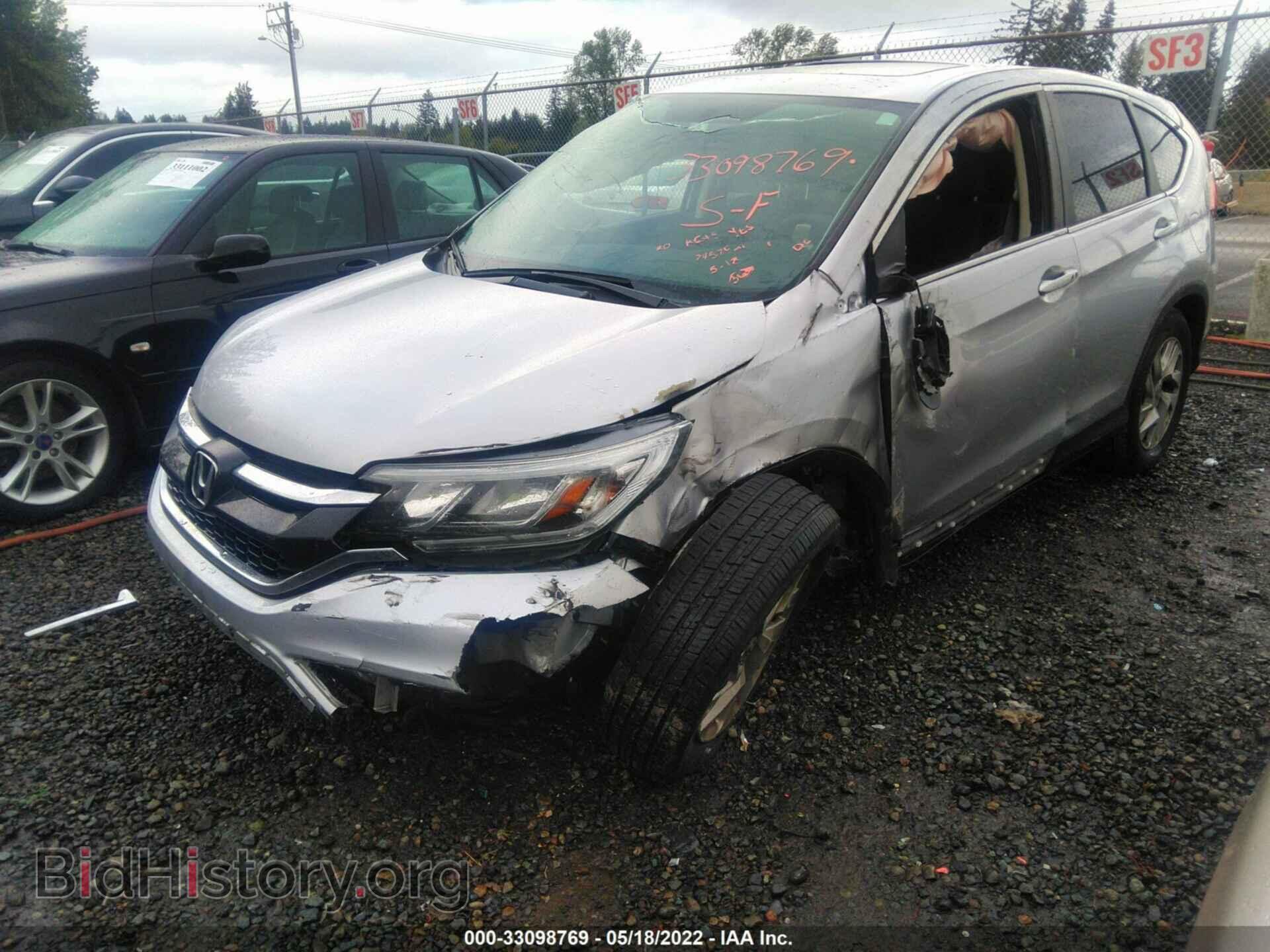 2016 HONDA CR-V - VIN: 2HKRM4H51GH627323 - Фото 2