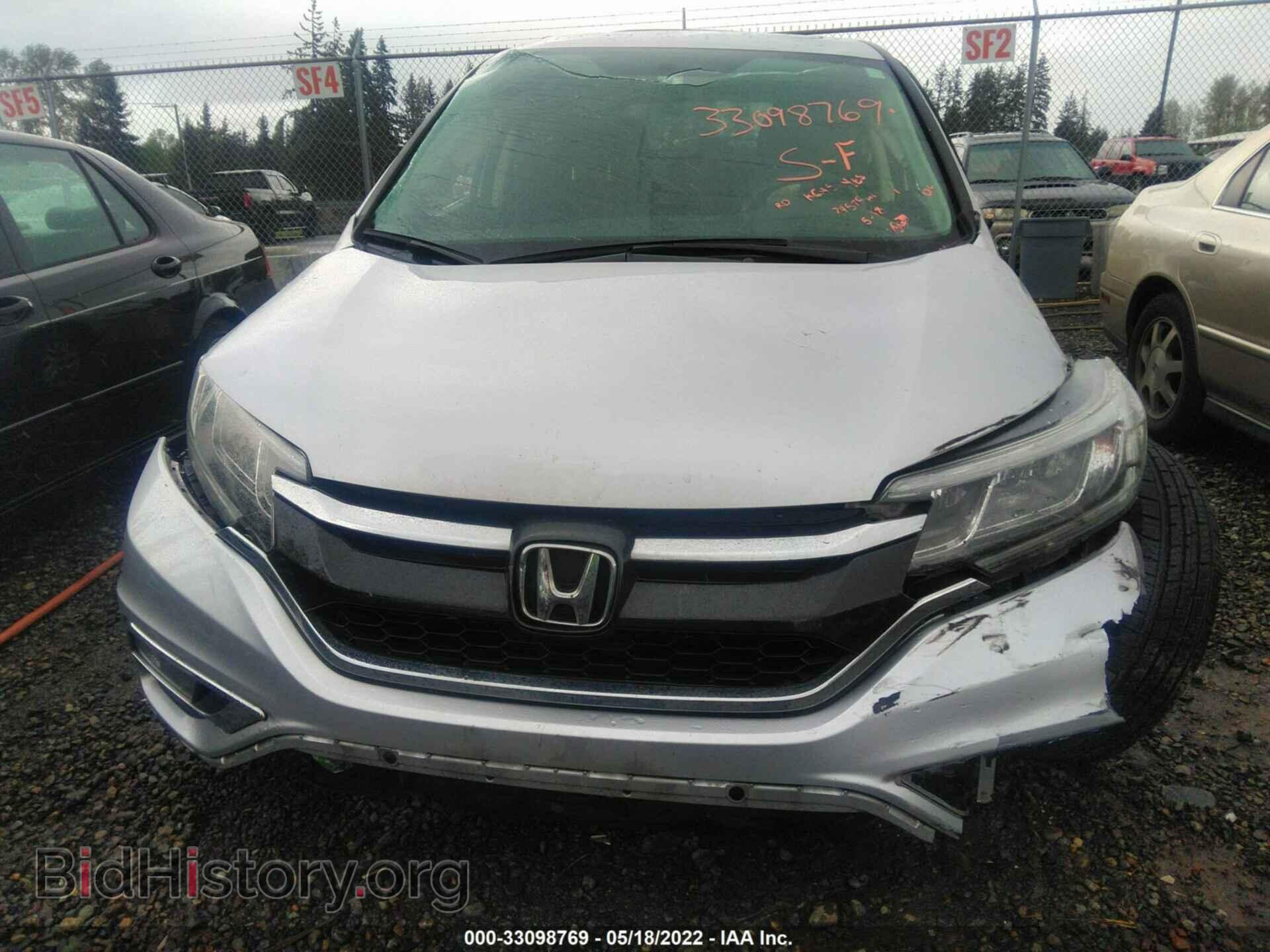 2016 HONDA CR-V - VIN: 2HKRM4H51GH627323 - Фото 6