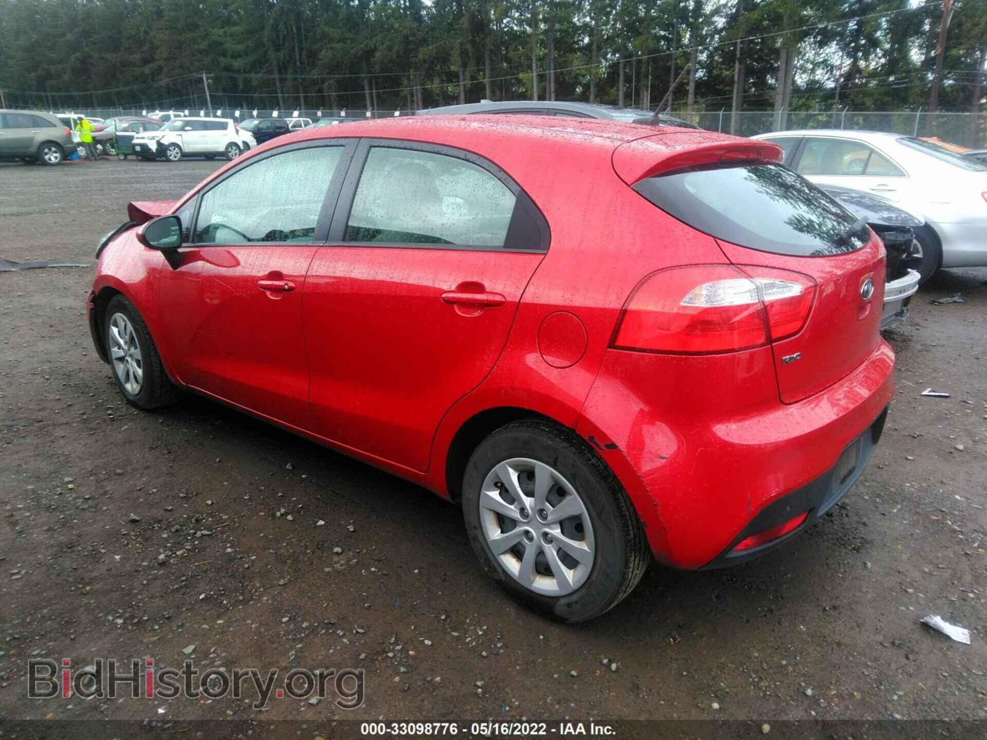 2012 KIA RIO - VIN: KNADM5A36C6037175 - Фото 3