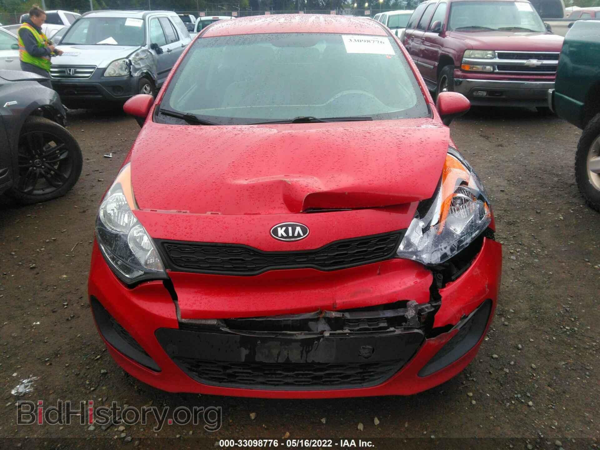 2012 KIA RIO - VIN: KNADM5A36C6037175 - Фото 6
