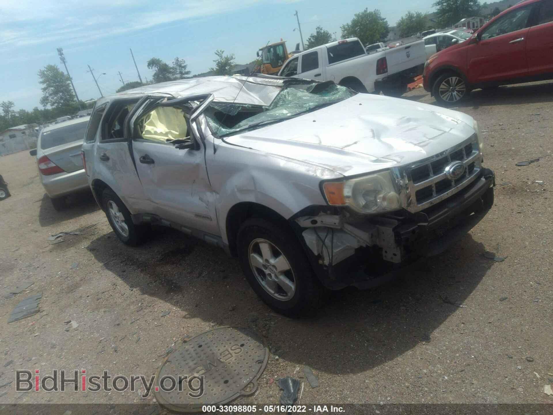 Фотография 1FMCU02Z18KC32907 - FORD ESCAPE 2008