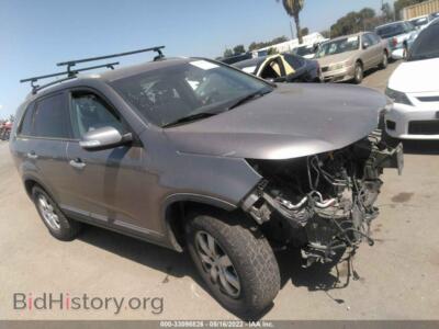 2011 Kia SORENTO LX, серый — VIN 5XYKT4A23BG123246, IAAI