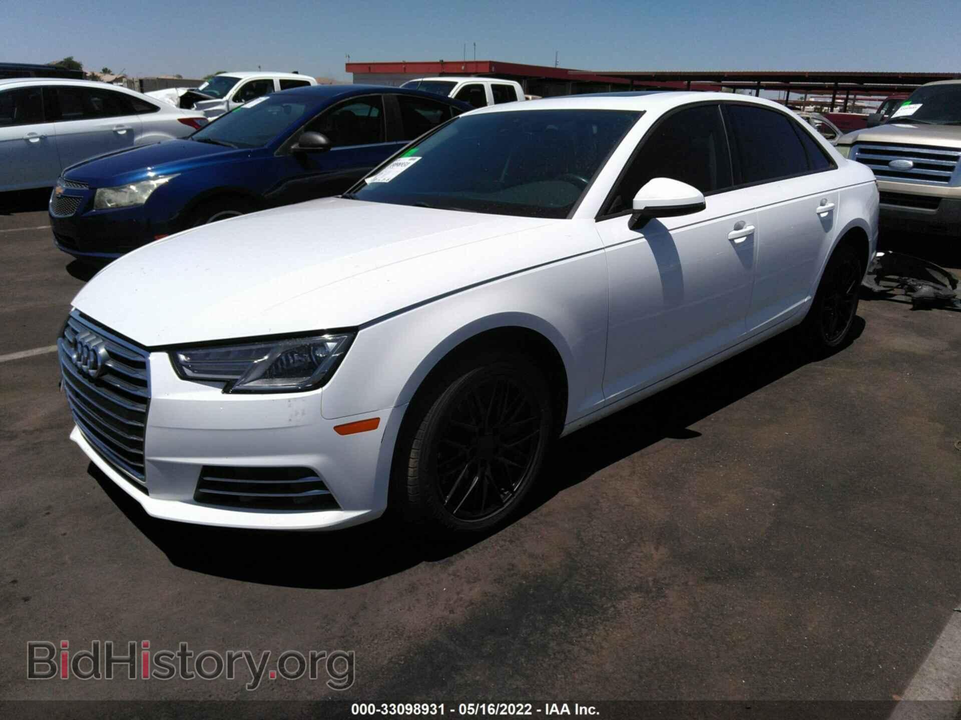 2017 AUDI A4 - VIN: WAUGNAF45HN057547 - Фото 2