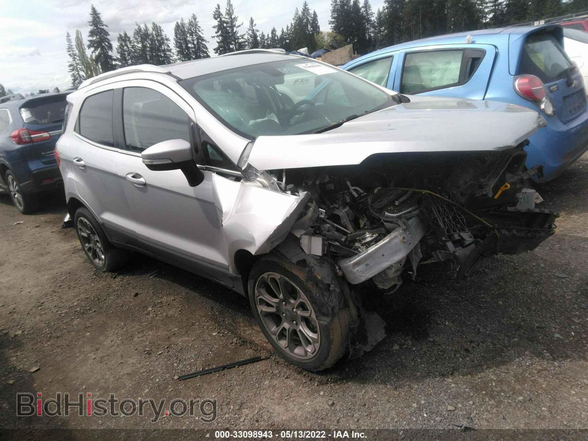 Фотография MAJ6S3KL1KC287126 - FORD ECOSPORT 2019