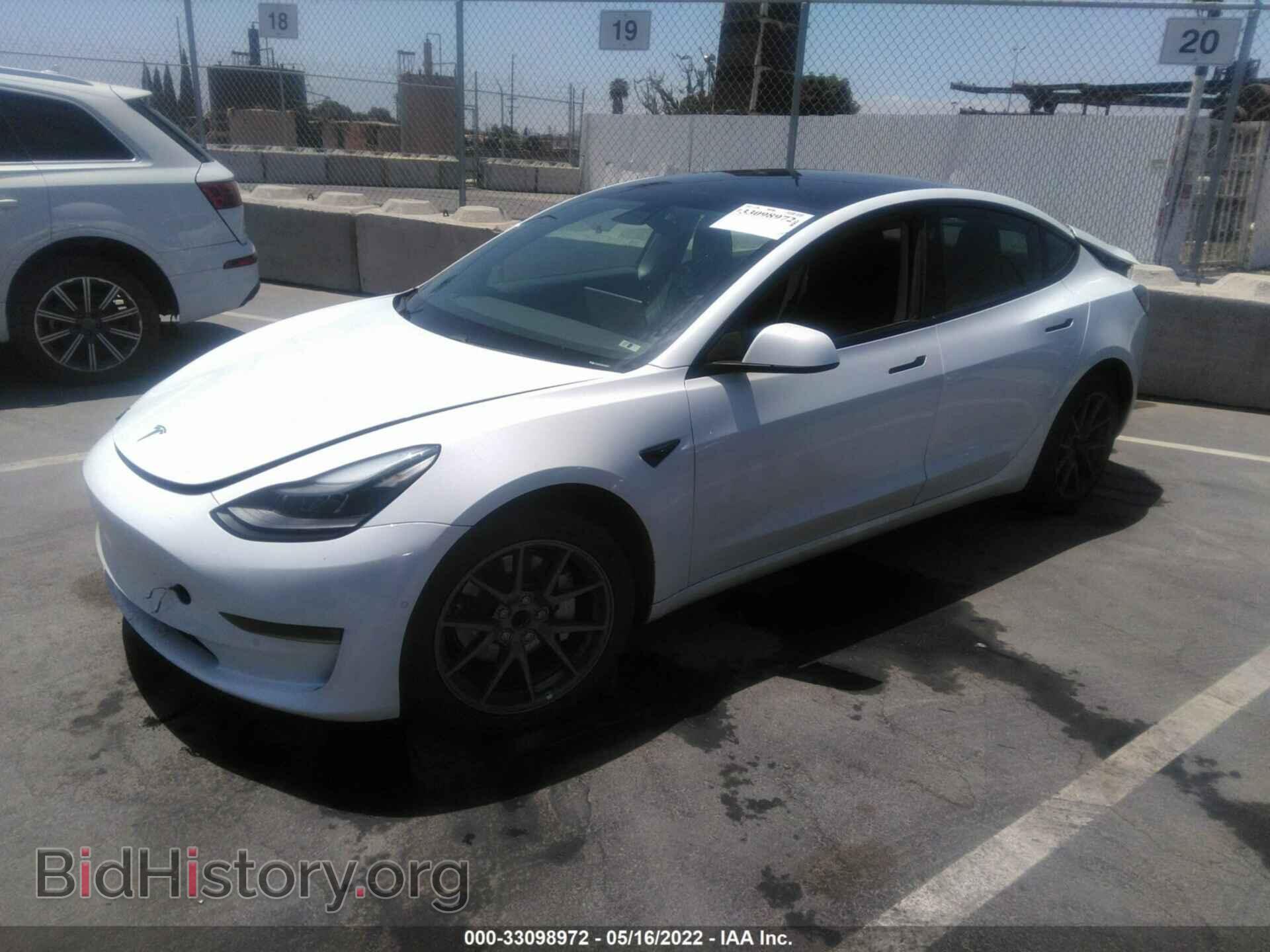 2021 TESLA MODEL 3 - VIN: 5YJ3E1EA1MF873933 - Photo 2