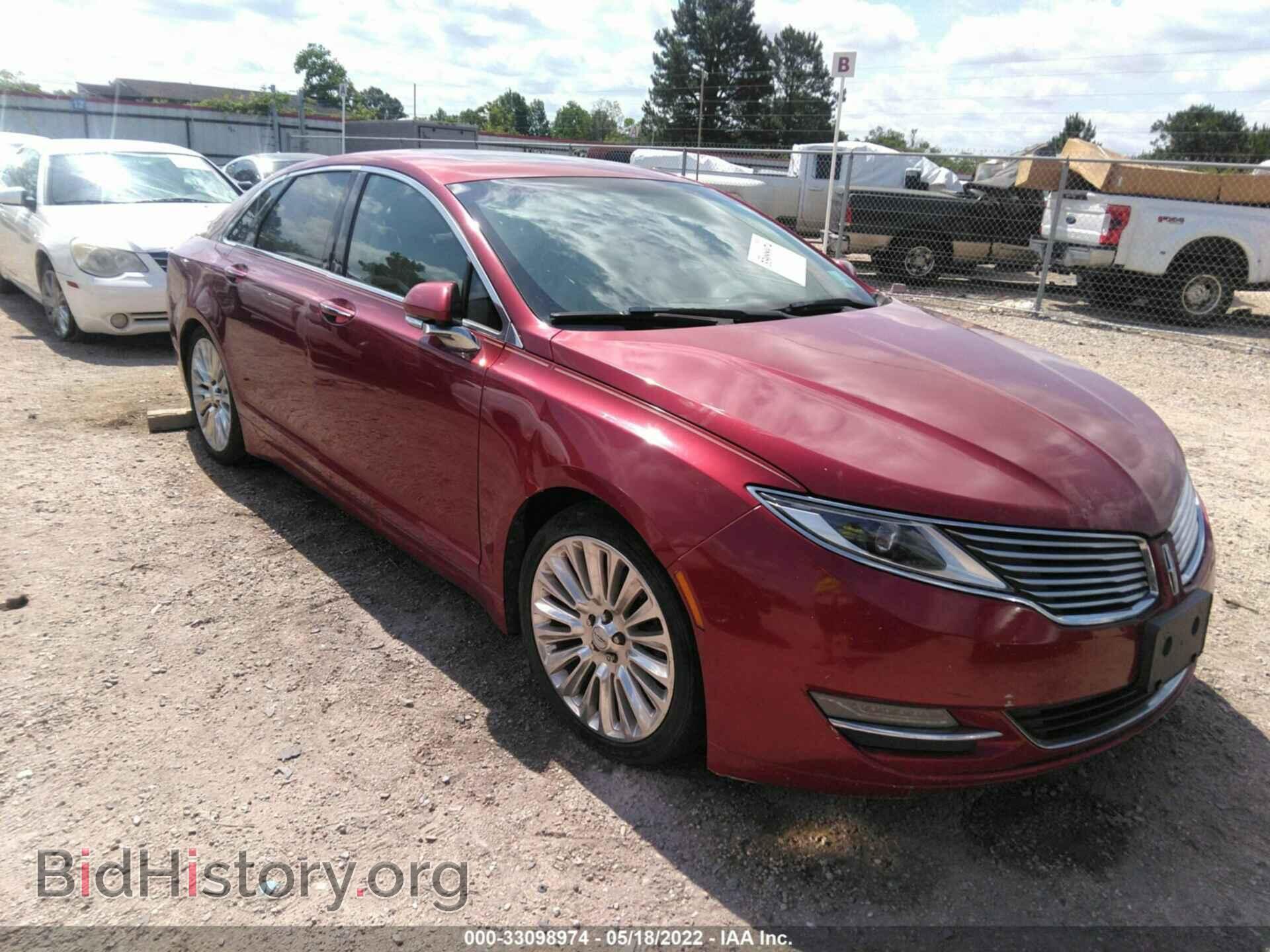 Фотография 3LN6L2GK4DR801374 - LINCOLN MKZ 2013