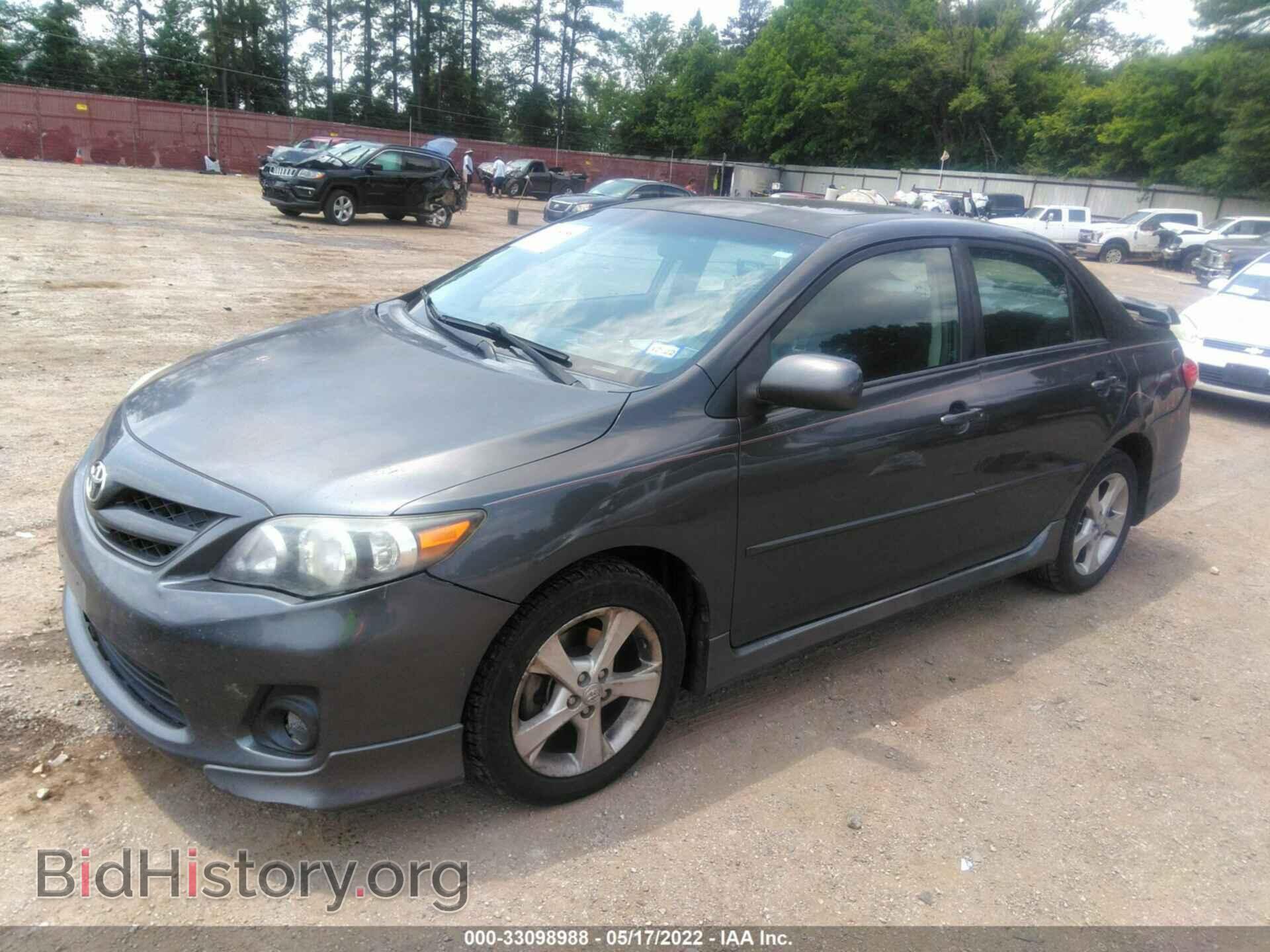2011 TOYOTA COROLLA - VIN: 2T1BU4EE9BC711164 - Фото 2