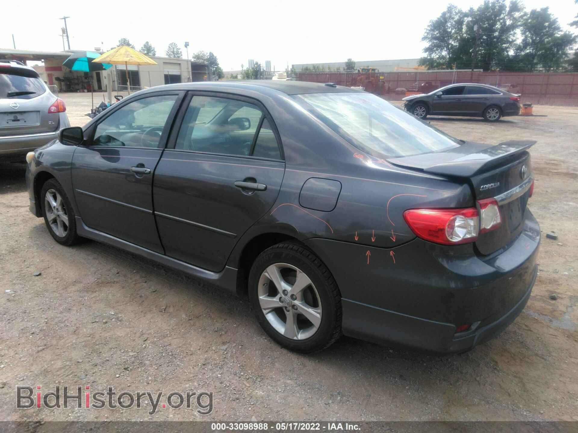2011 TOYOTA COROLLA - VIN: 2T1BU4EE9BC711164 - Фото 3