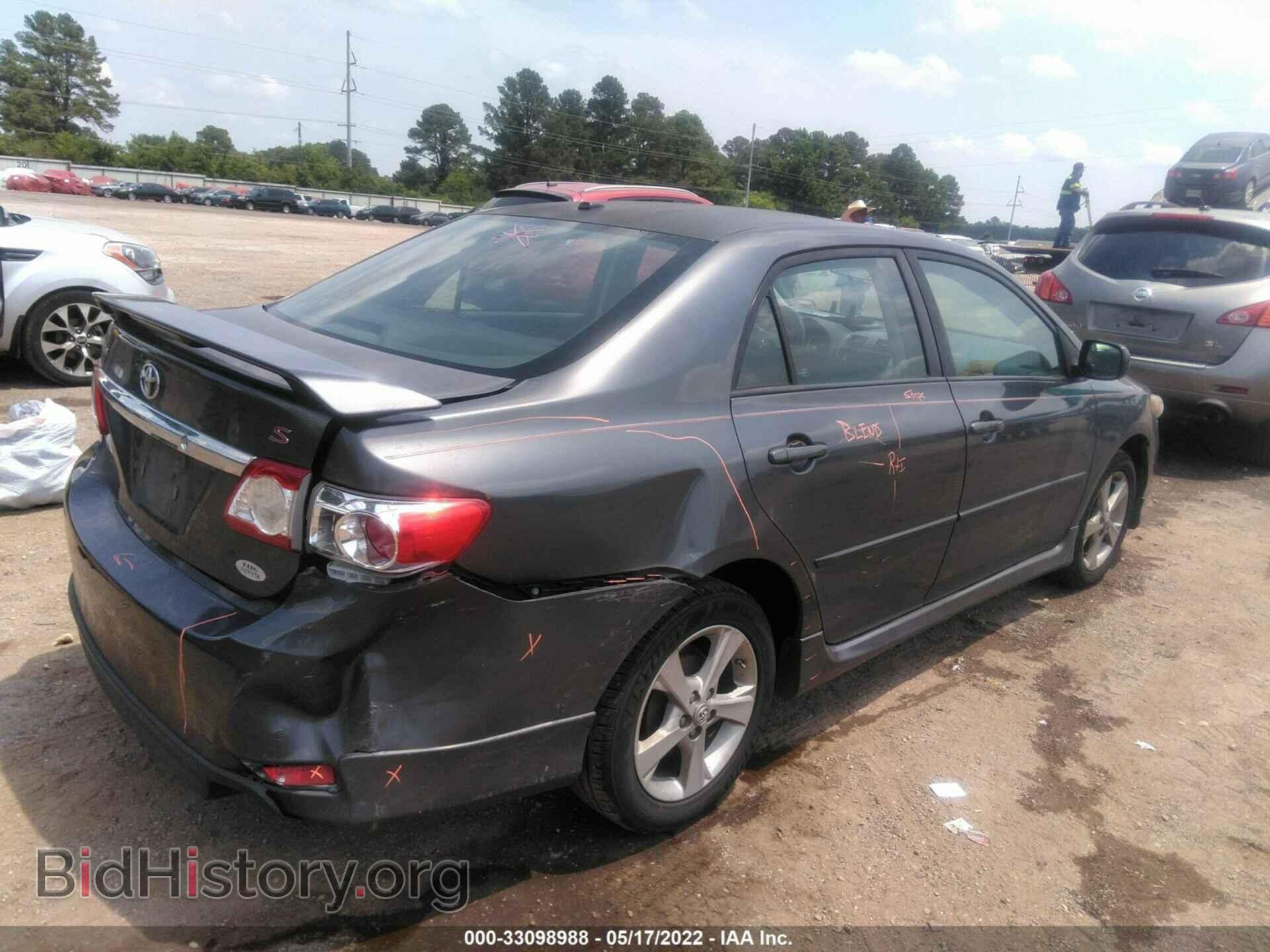 2011 TOYOTA COROLLA - VIN: 2T1BU4EE9BC711164 - Фото 4
