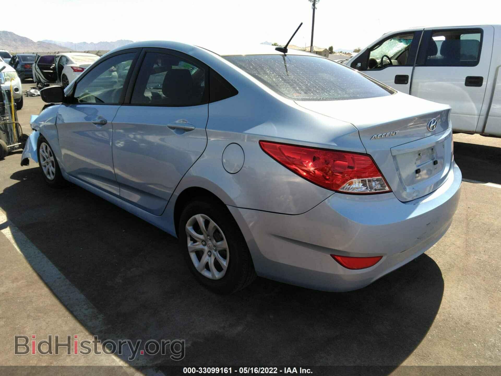 2013 HYUNDAI ACCENT - VIN: KMHCT4AEXDU310723 - Фото 3