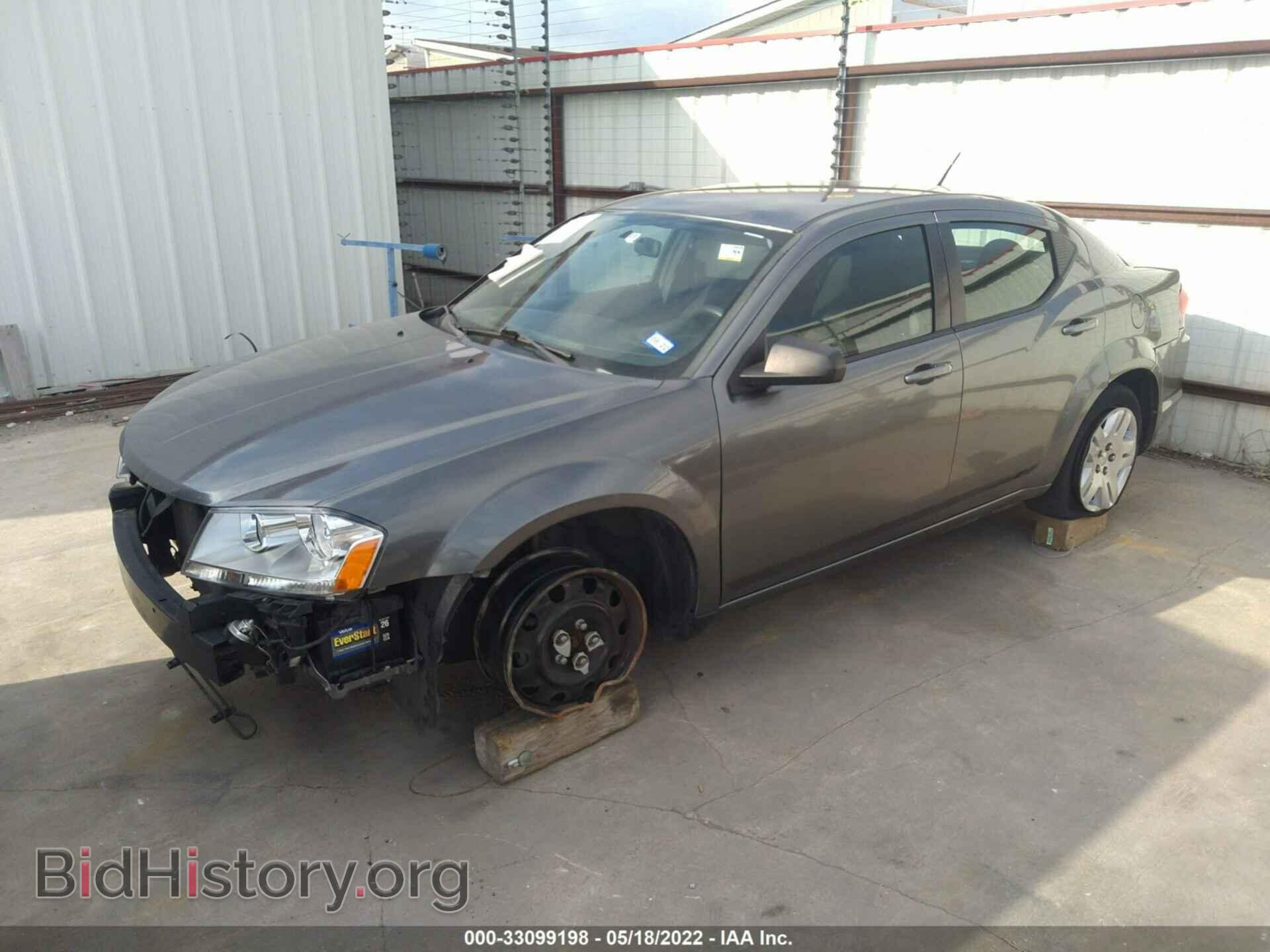 2012 DODGE AVENGER - VIN: 1C3CDZAB6CN294554 - Фото 2
