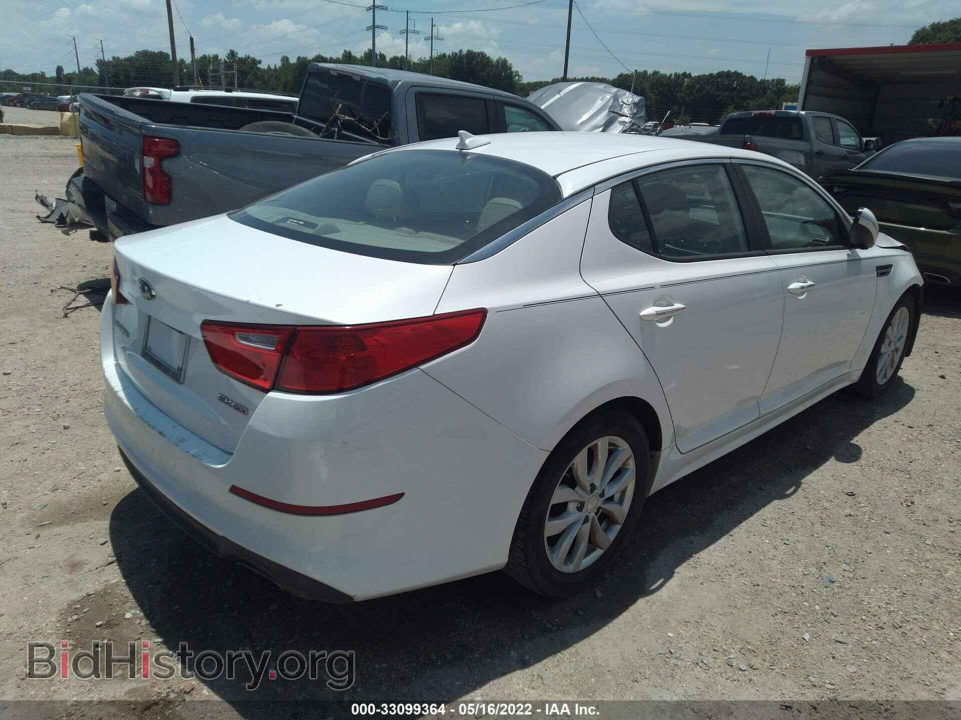 2014 KIA OPTIMA - VIN: 5XXGN4A7XEG329832 - Фото 4