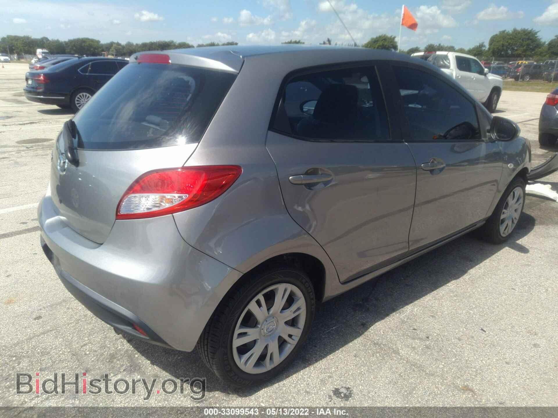 2014 MAZDA MAZDA2 - VIN: JM1DE1KY5E0187223 - Фото 4