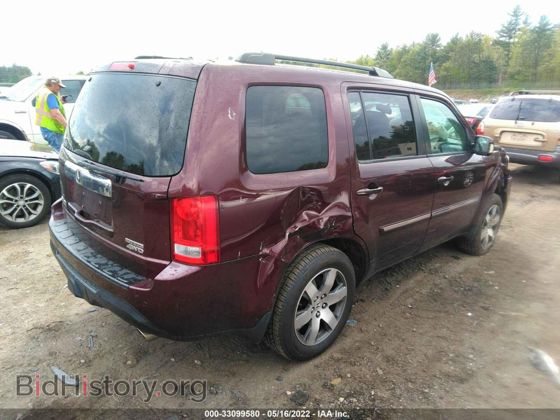 2013 HONDA PILOT - VIN: 5FNYF4H97DB079170 - Фото 4