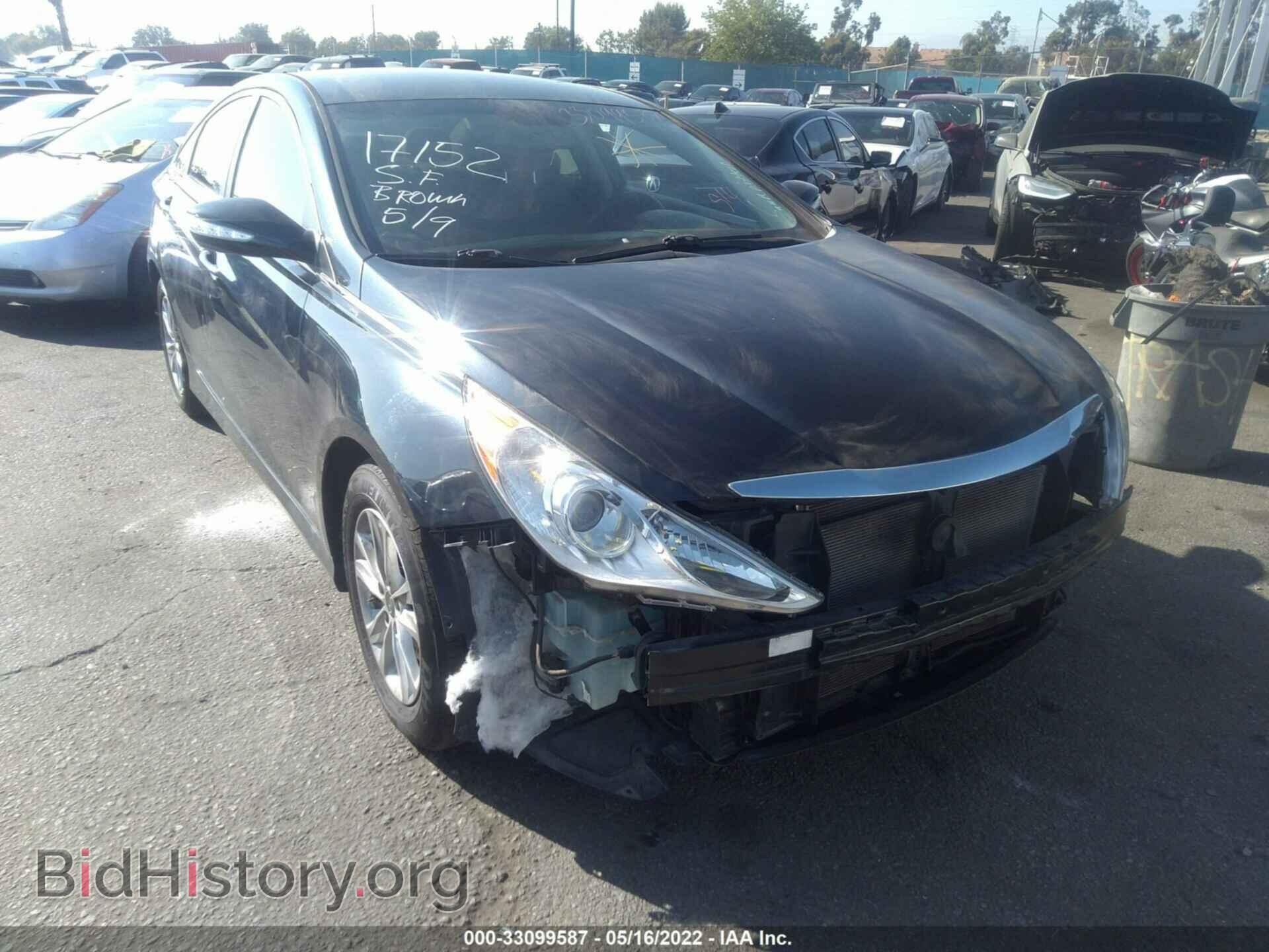 Фотография 5NPEB4AC7EH867728 - HYUNDAI SONATA 2014