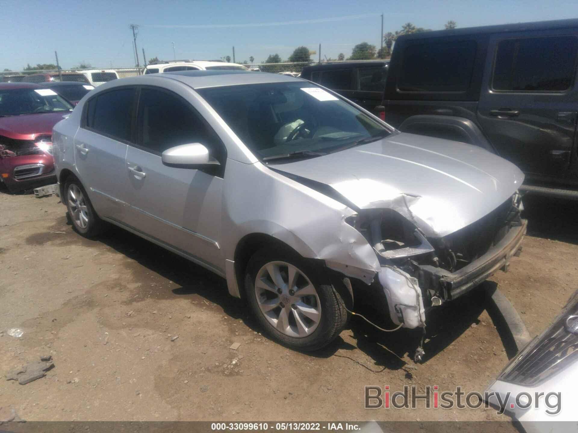 Photo 3N1AB6APXCL708988 - NISSAN SENTRA 2012