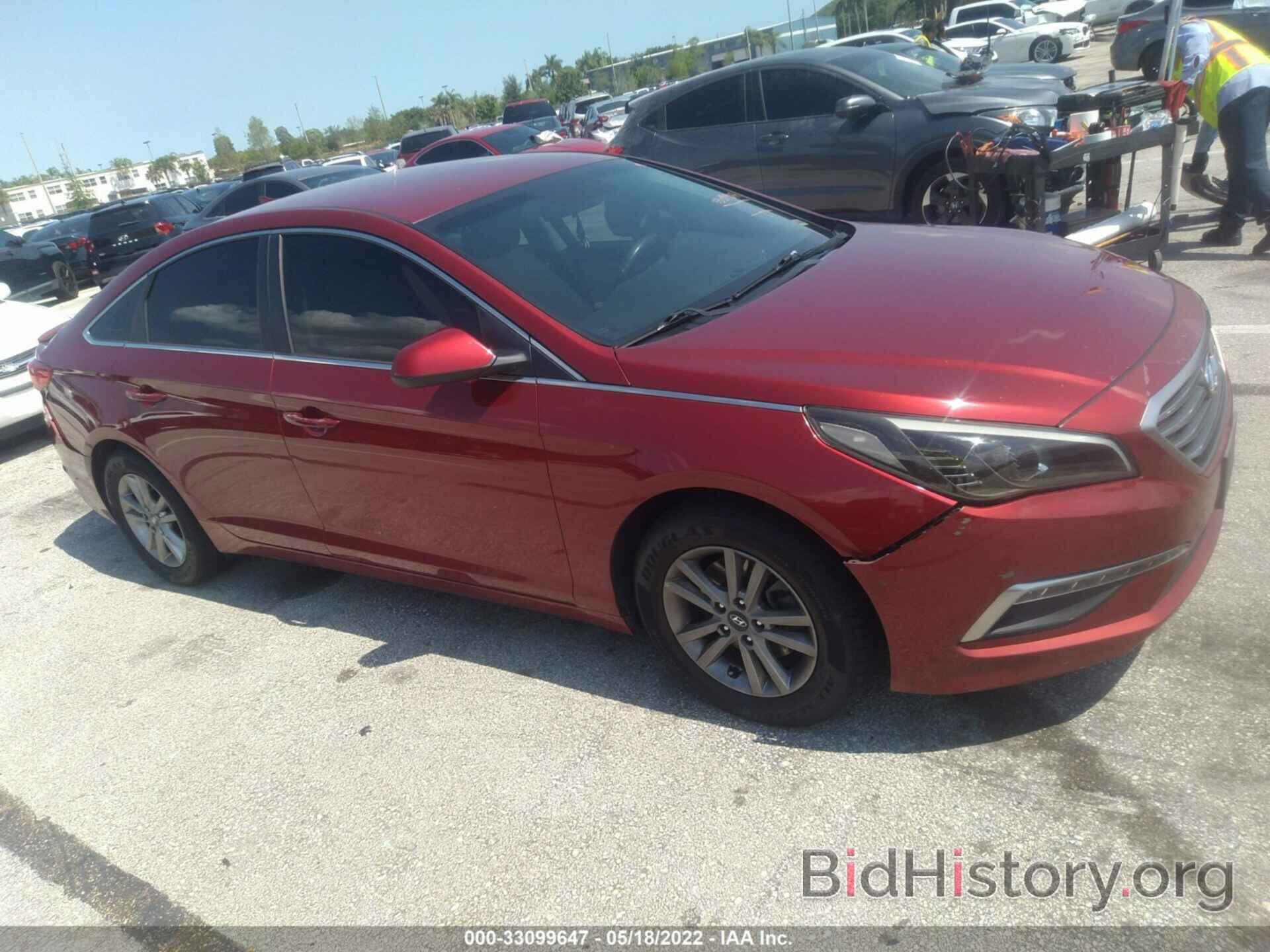 Photo 5NPE24AF4FH153549 - HYUNDAI SONATA 2015