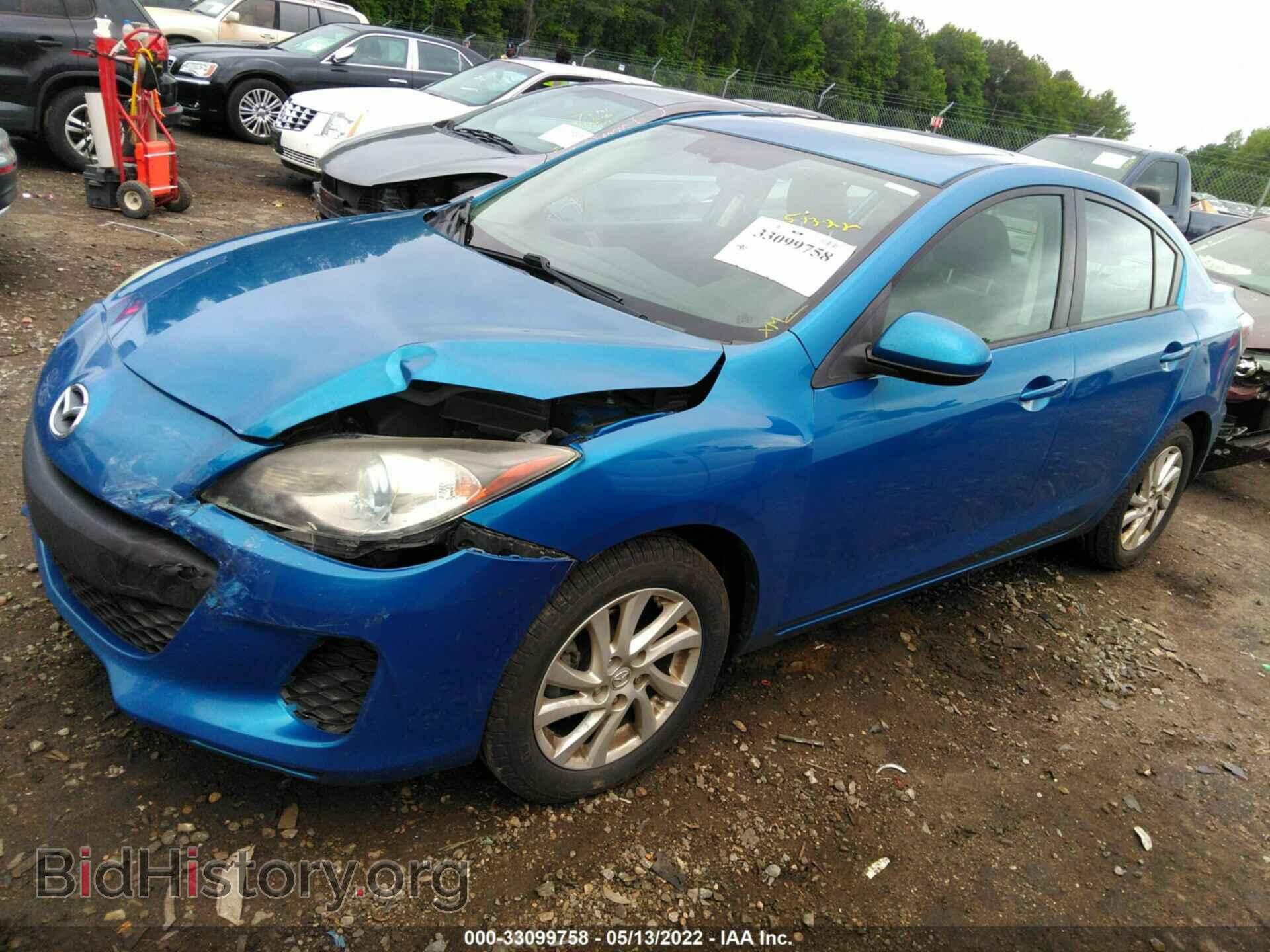 2012 MAZDA MAZDA3 - VIN: JM1BL1W76C1646975 - Фото 2