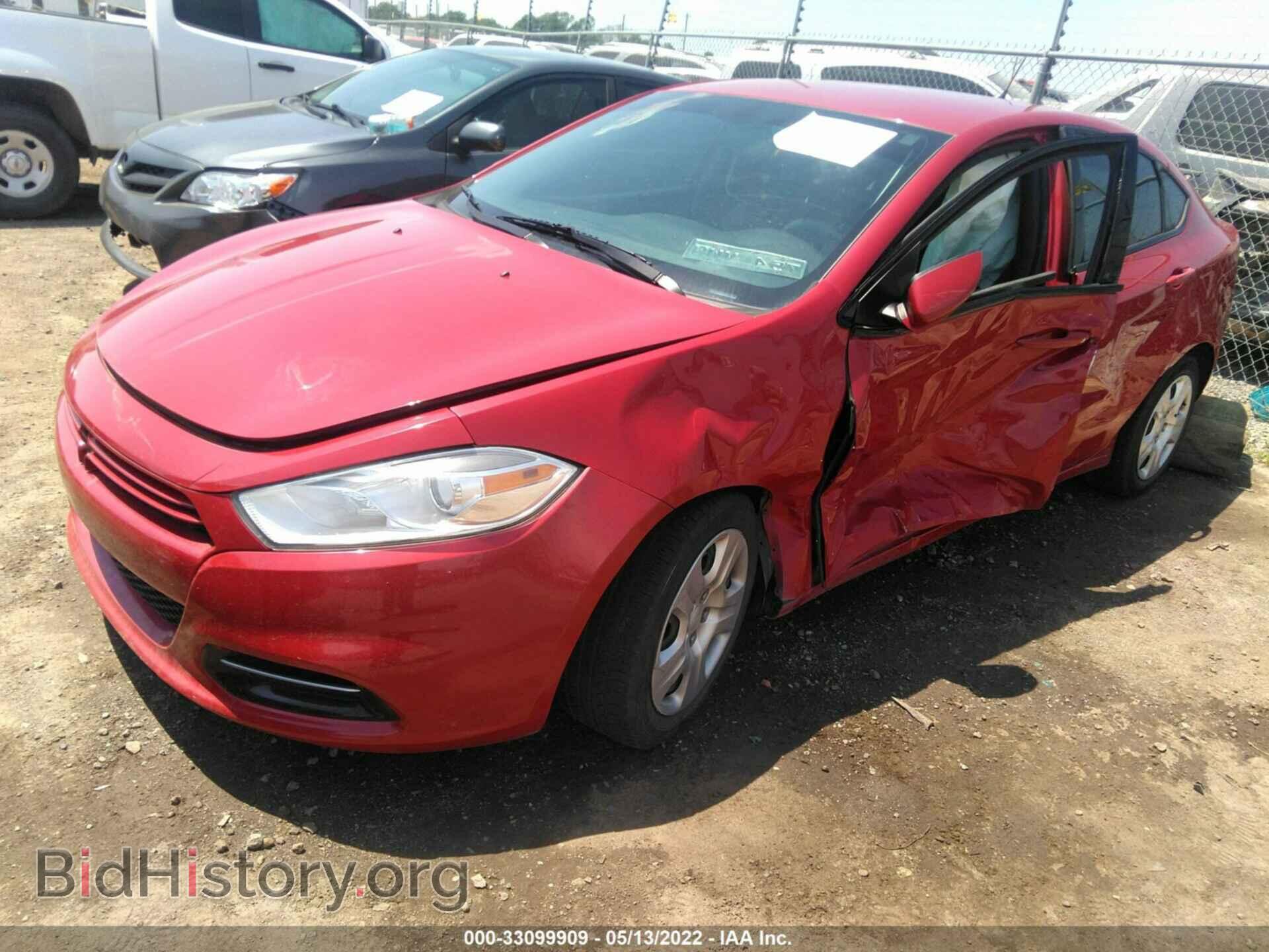 2013 DODGE DART - VIN: 1C3CDFAH2DD215617 - Фото 2