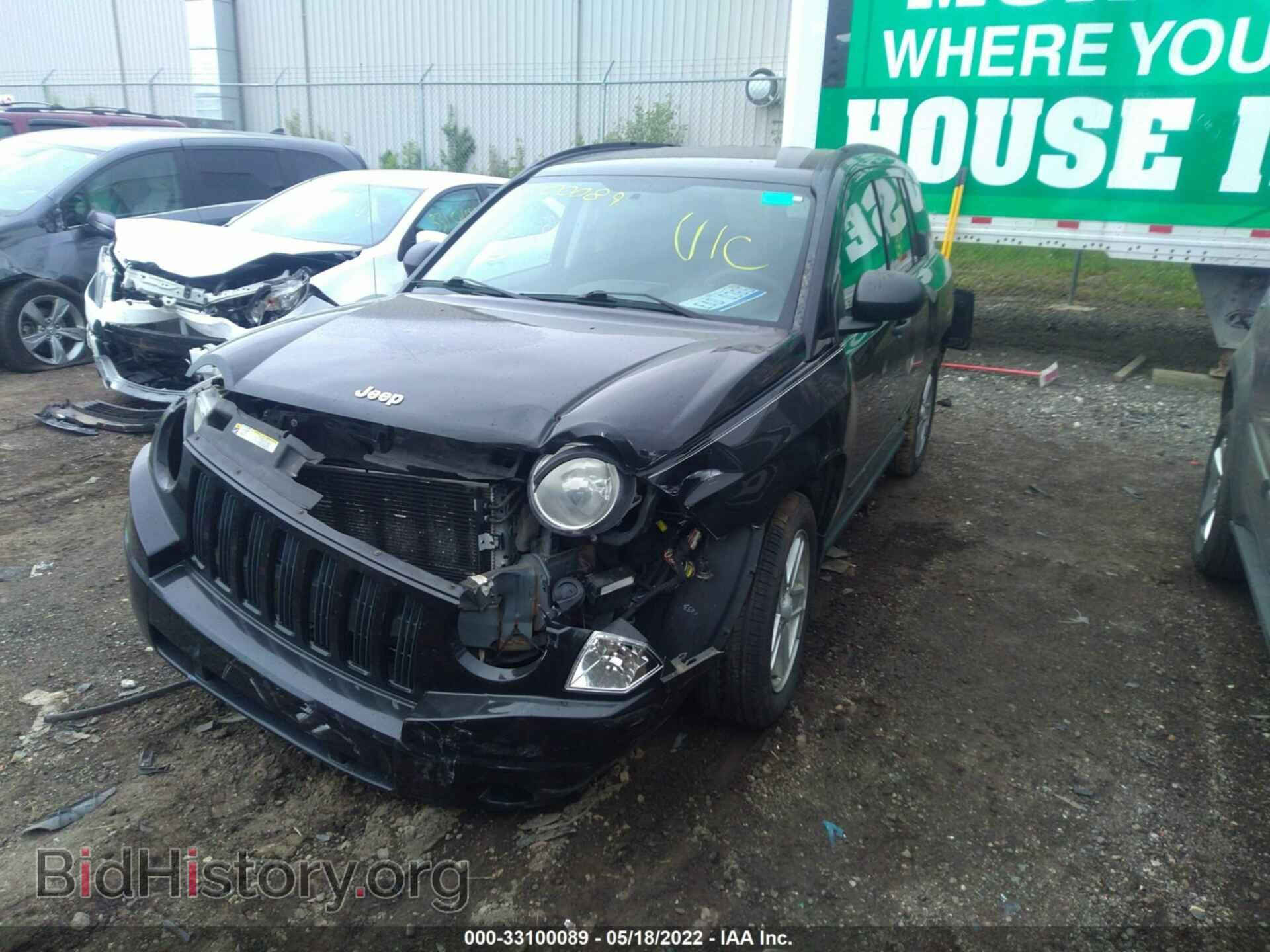 2008 JEEP COMPASS - VIN: 1J8FT47W08D781327 - Фото 2