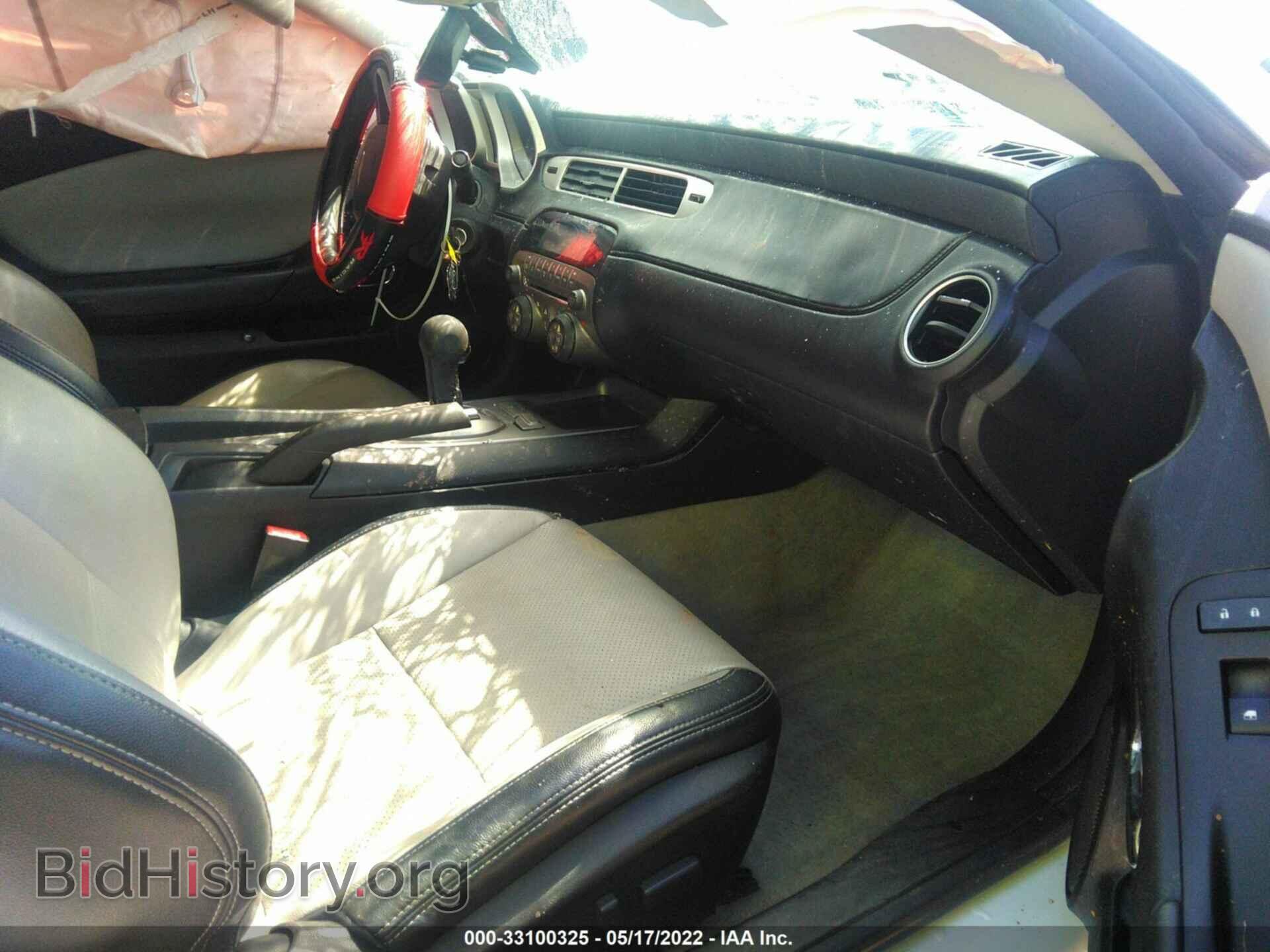 2012 CHEVROLET CAMARO - VIN: 2G1FB1E34C9119699 - Фото 5