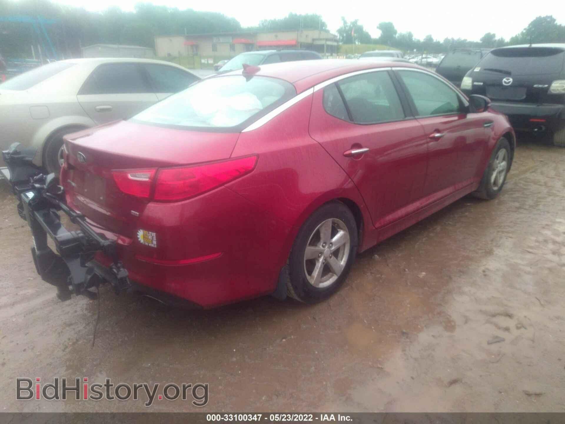 2015 KIA OPTIMA - VIN: 5XXGM4A75FG428577 - Фото 4