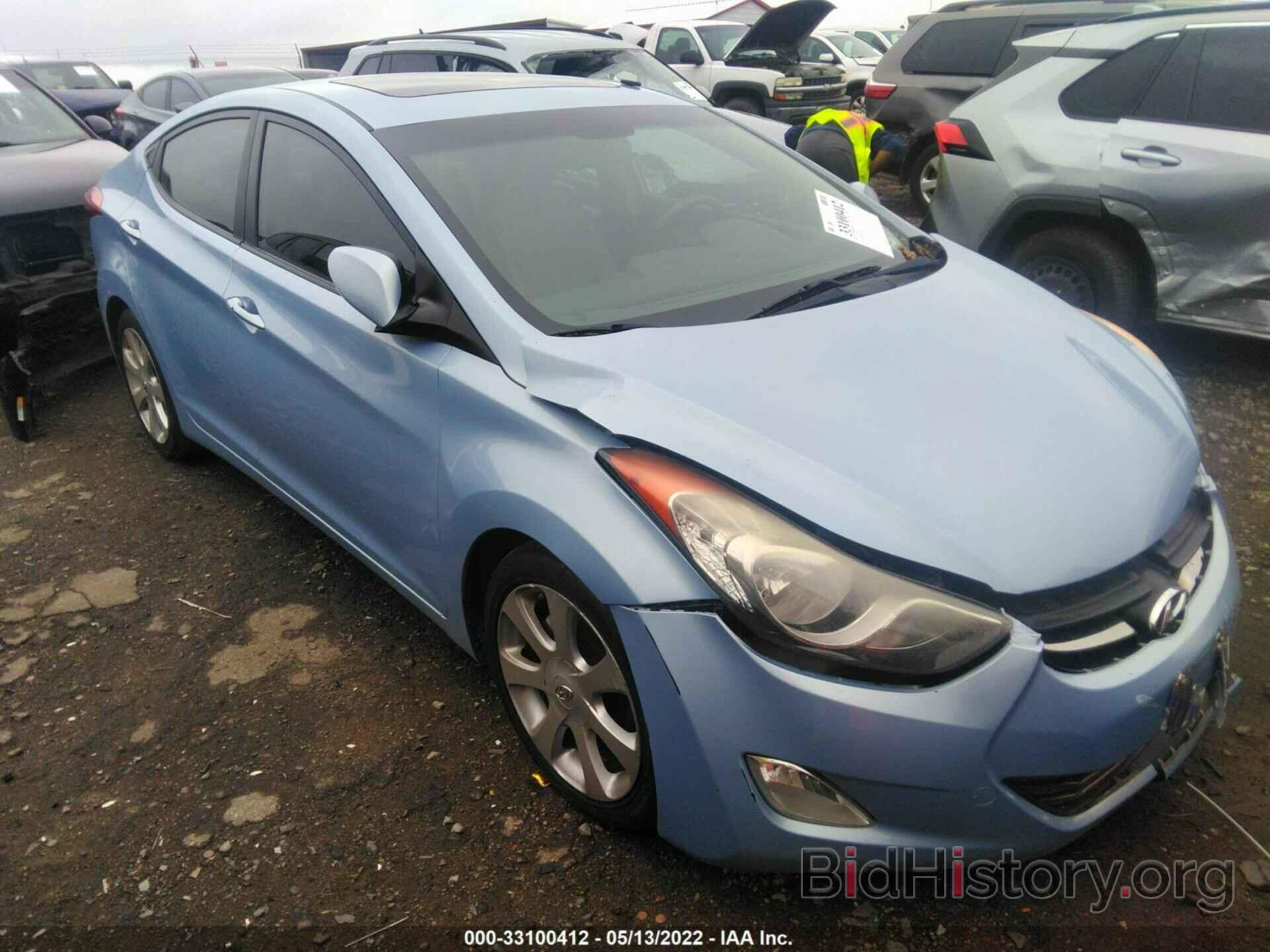 Photo KMHDH4AE3BU091025 - HYUNDAI ELANTRA 2011