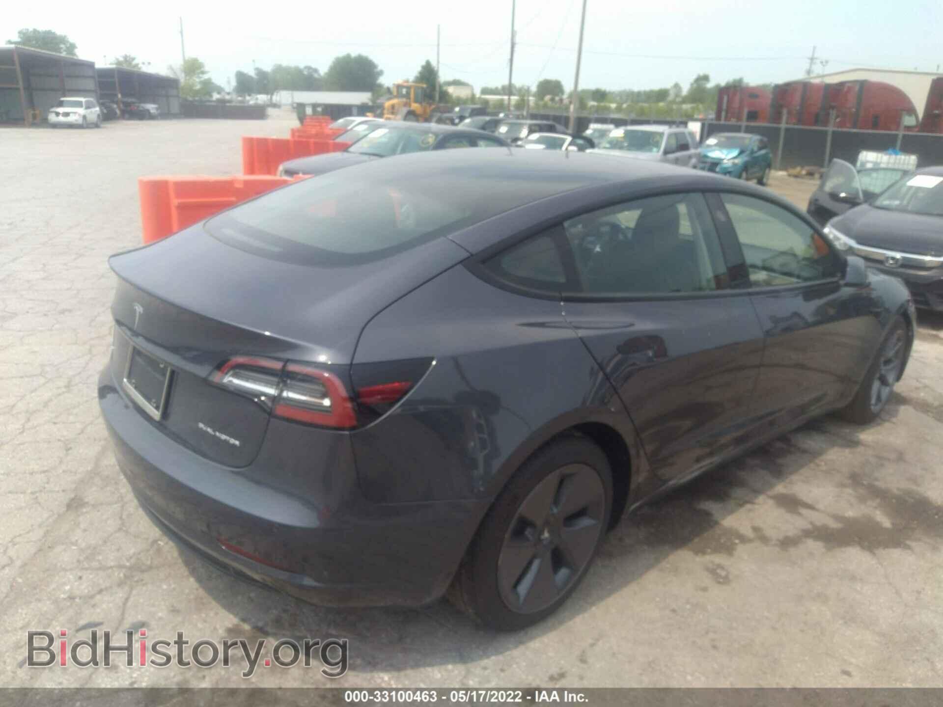 2022 TESLA MODEL 3 - VIN: 5YJ3E1EB9NF206327 - Фото 4