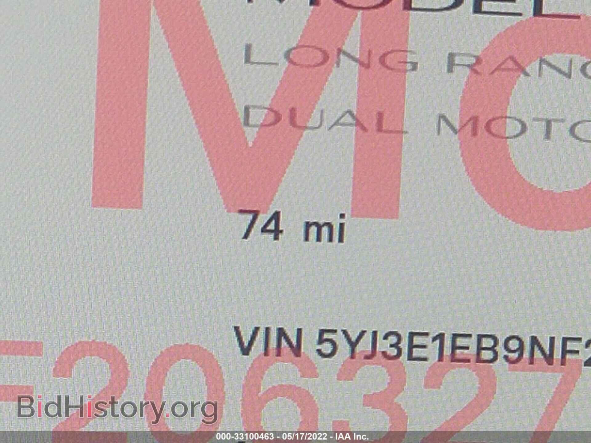 2022 TESLA MODEL 3 - VIN: 5YJ3E1EB9NF206327 - Фото 7