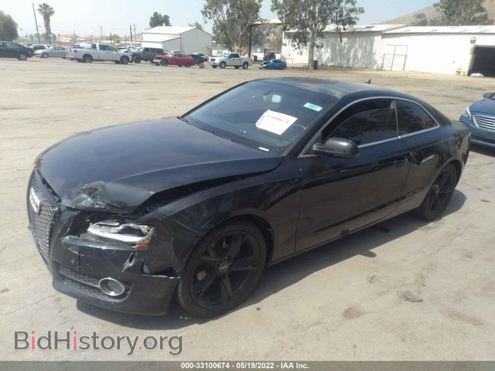2010 AUDI A5 - VIN: WAULFAFR8AA010730 - Фото 2