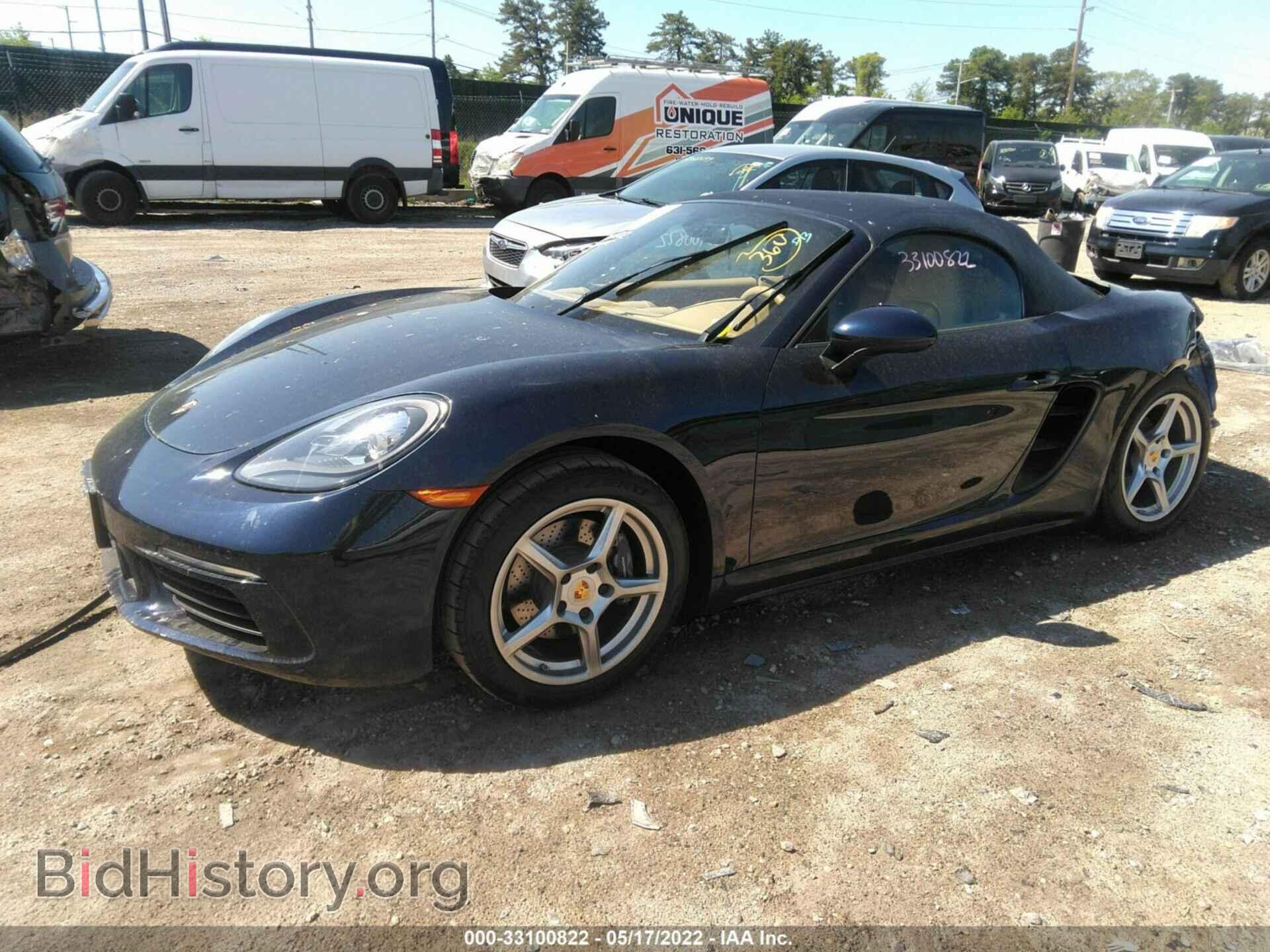2017 PORSCHE 718 BOXSTER - VIN: WP0CA2A86HS221340 - Фото 2