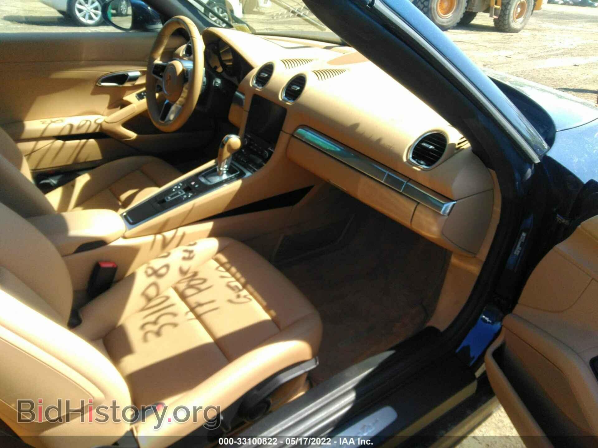 2017 PORSCHE 718 BOXSTER - VIN: WP0CA2A86HS221340 - Фото 5