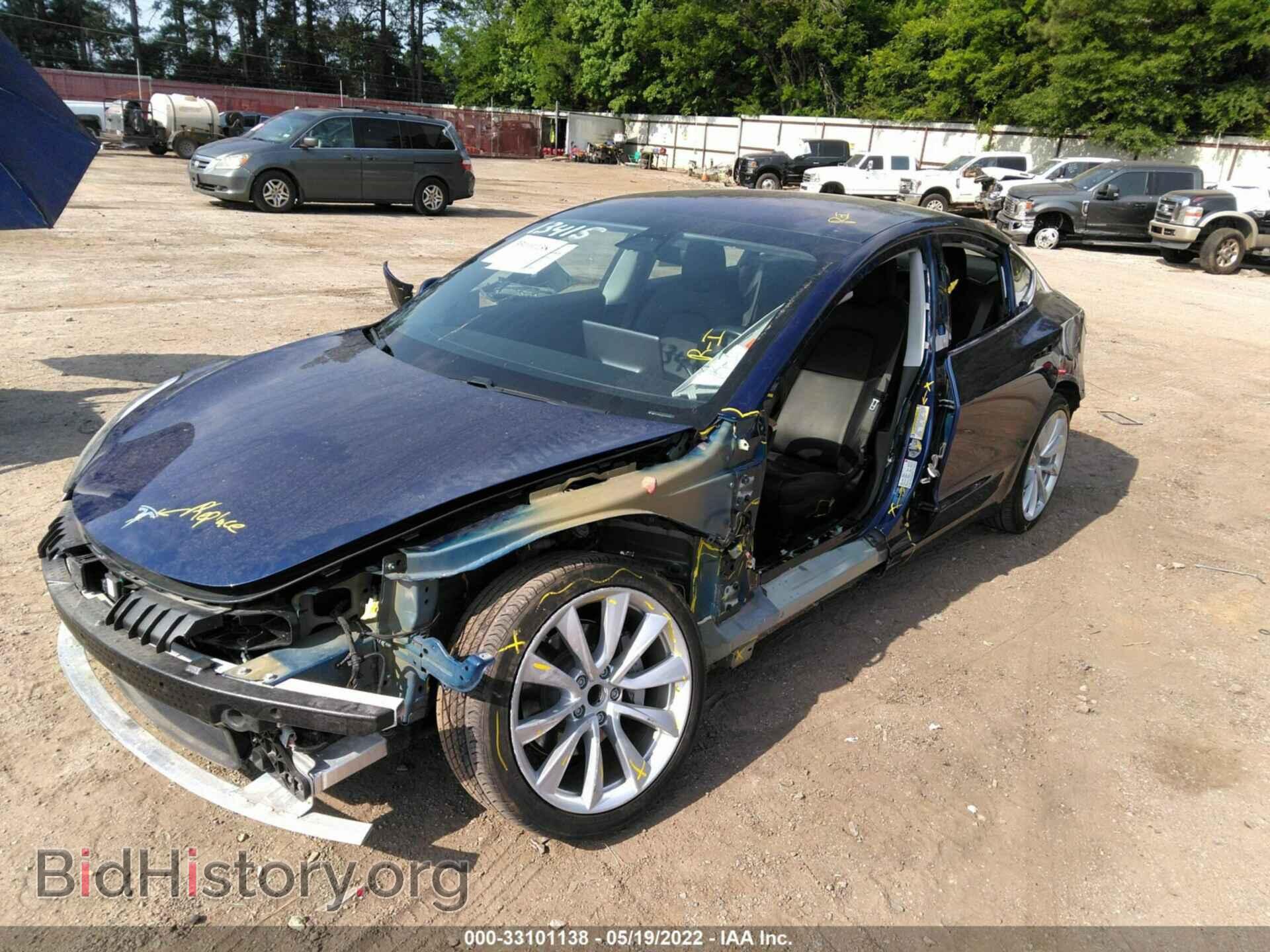 2018 TESLA MODEL 3 - VIN: 5YJ3E1EA4JF018218 - Фото 2