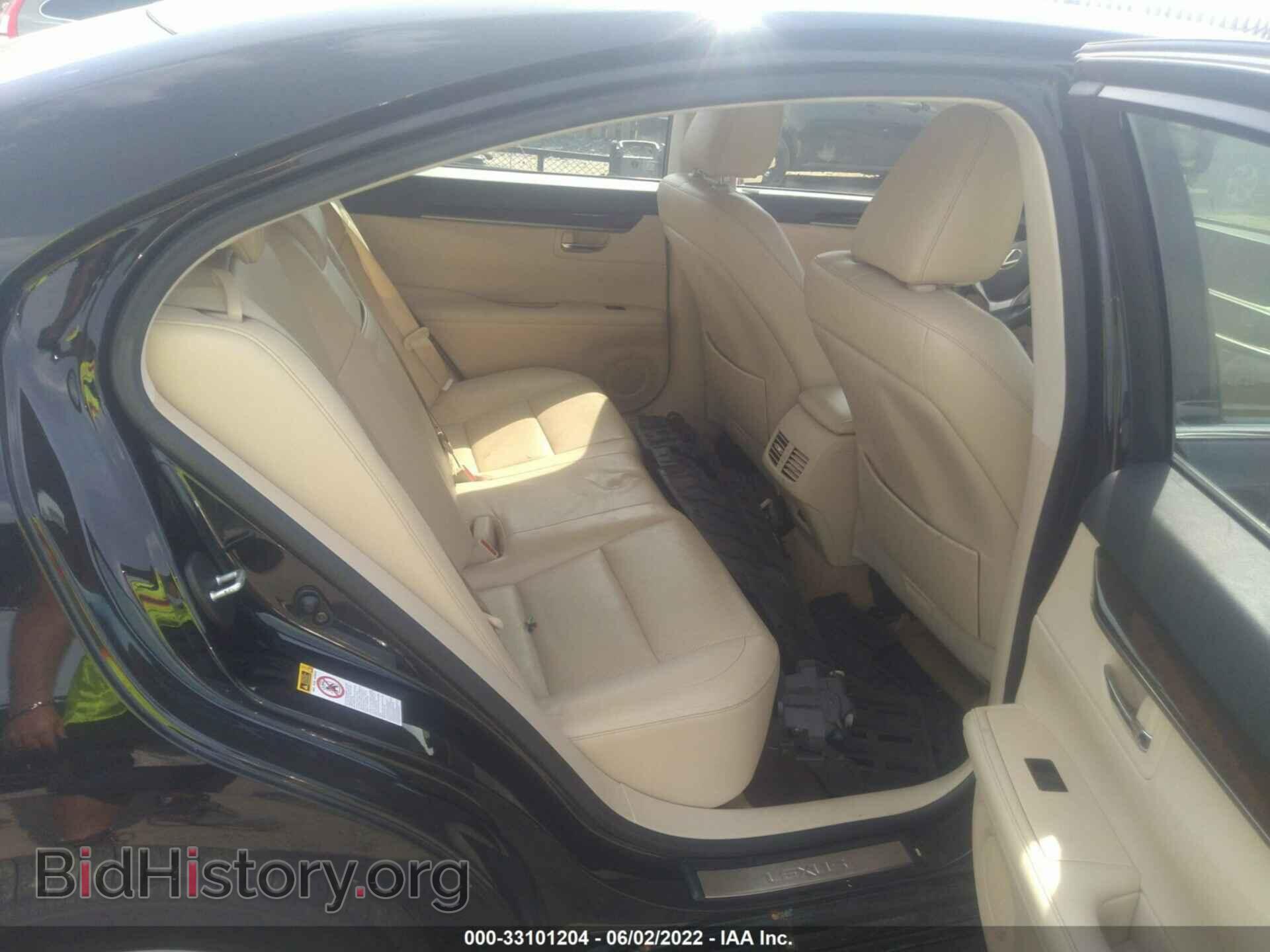2013 LEXUS ES 350 - VIN: JTHBK1GG4D2006792 - Фото 8