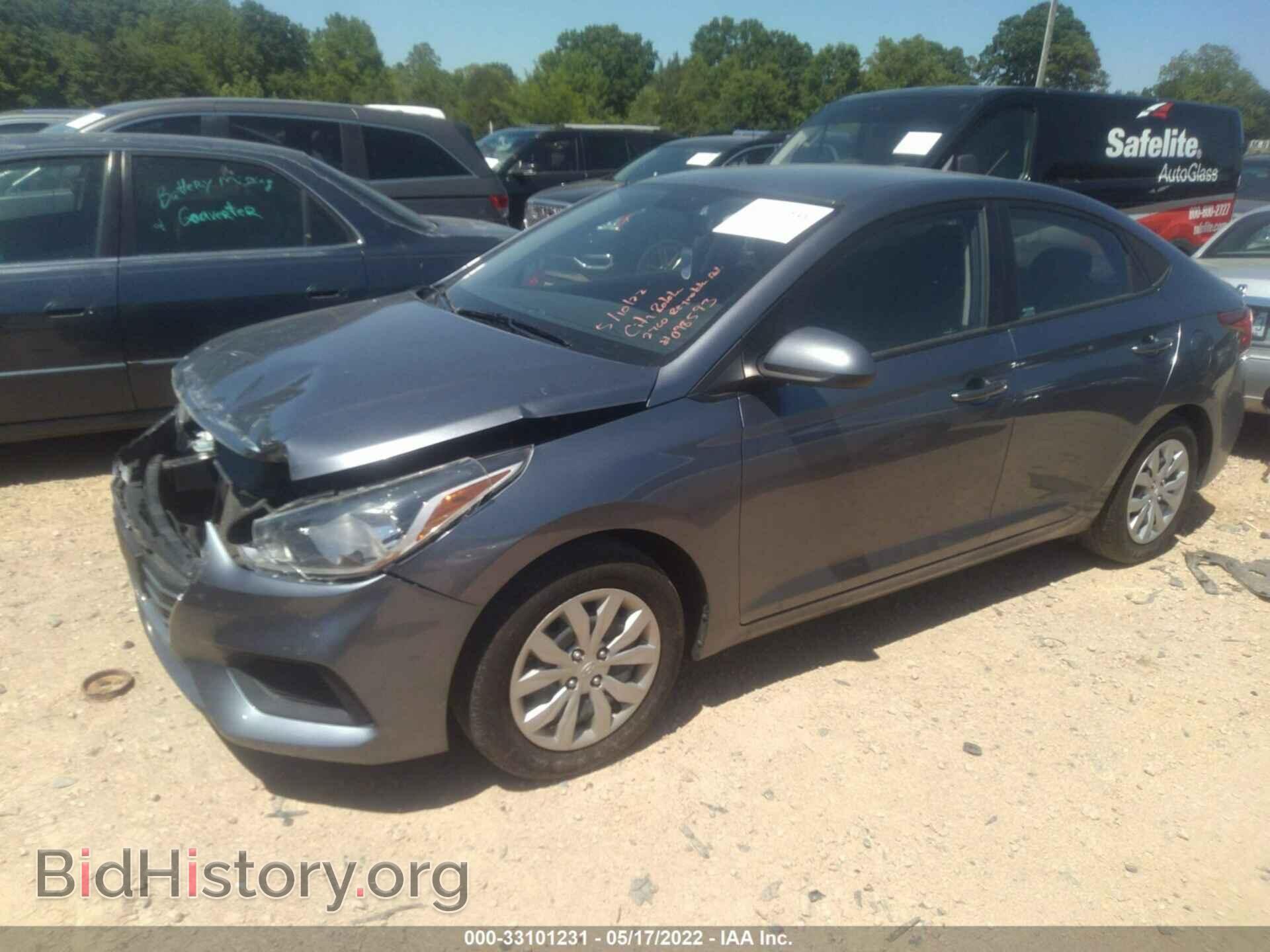 2020 HYUNDAI ACCENT - VIN: 3KPC24A66LE098593 - Фото 2