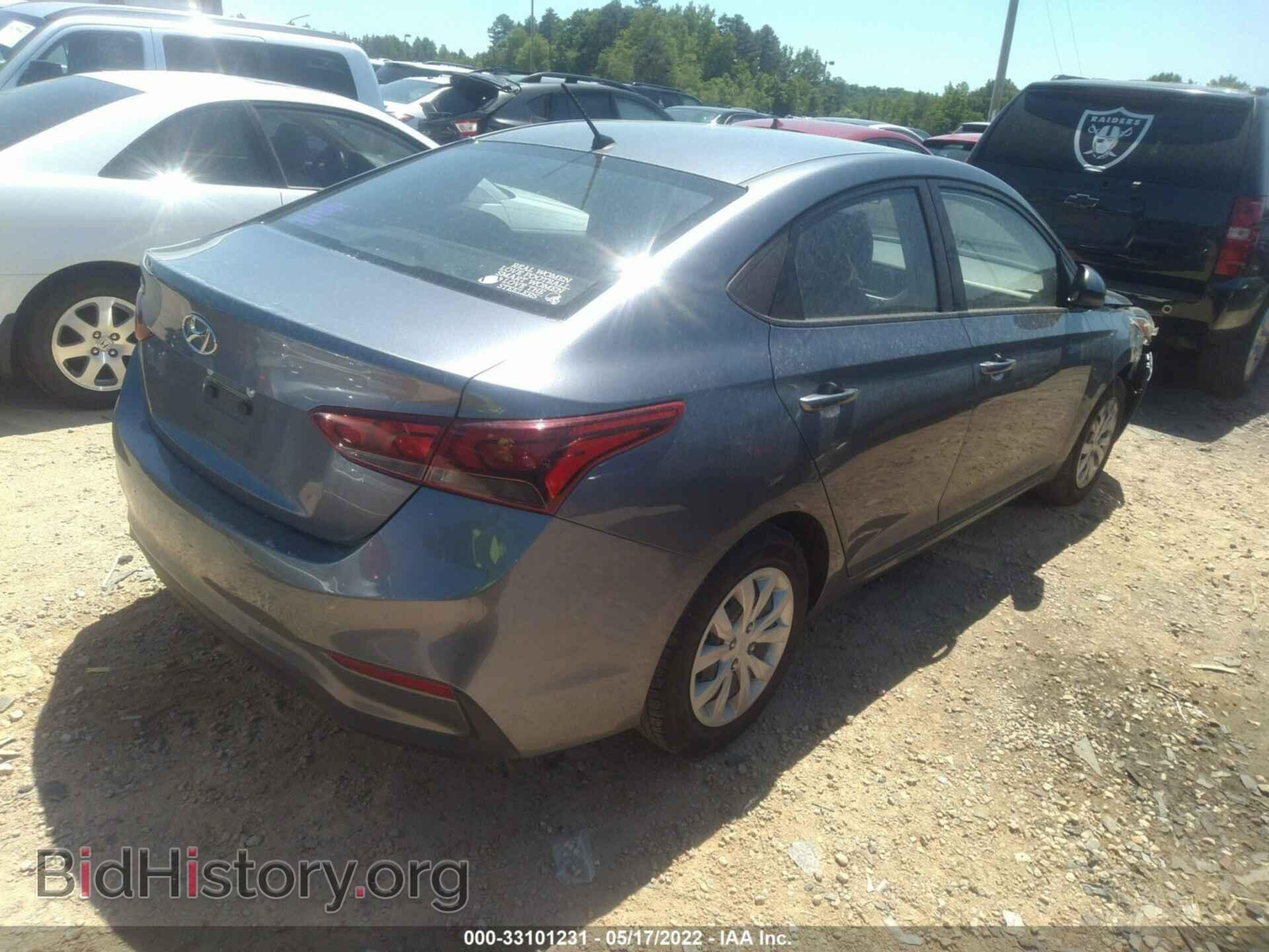 2020 HYUNDAI ACCENT - VIN: 3KPC24A66LE098593 - Фото 4