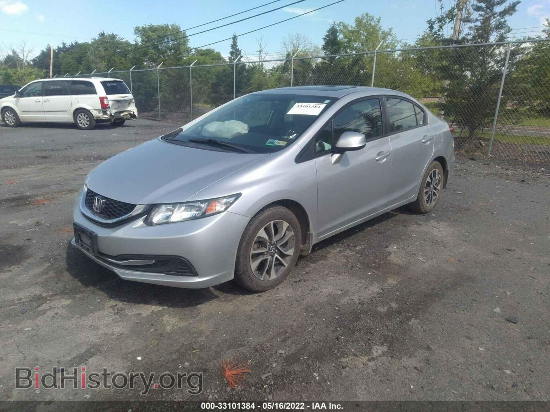 2013 HONDA CIVIC SDN - VIN: 19XFB2F85DE073116 - Фото 2