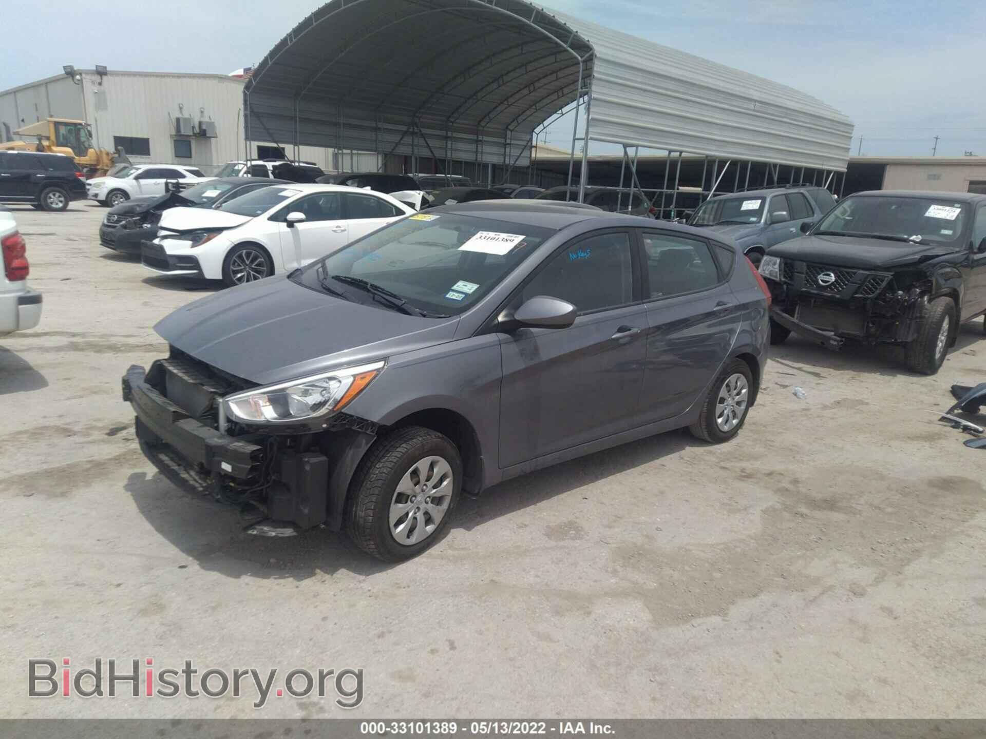 2017 HYUNDAI ACCENT - VIN: KMHCT5AE8HU332893 - Фото 2