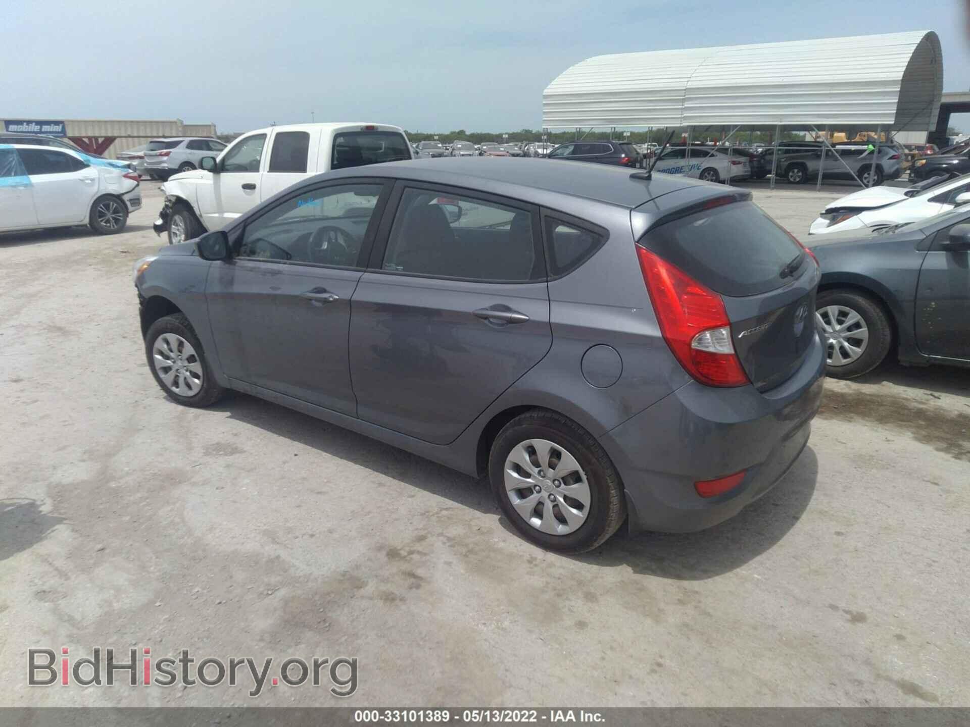 2017 HYUNDAI ACCENT - VIN: KMHCT5AE8HU332893 - Фото 3