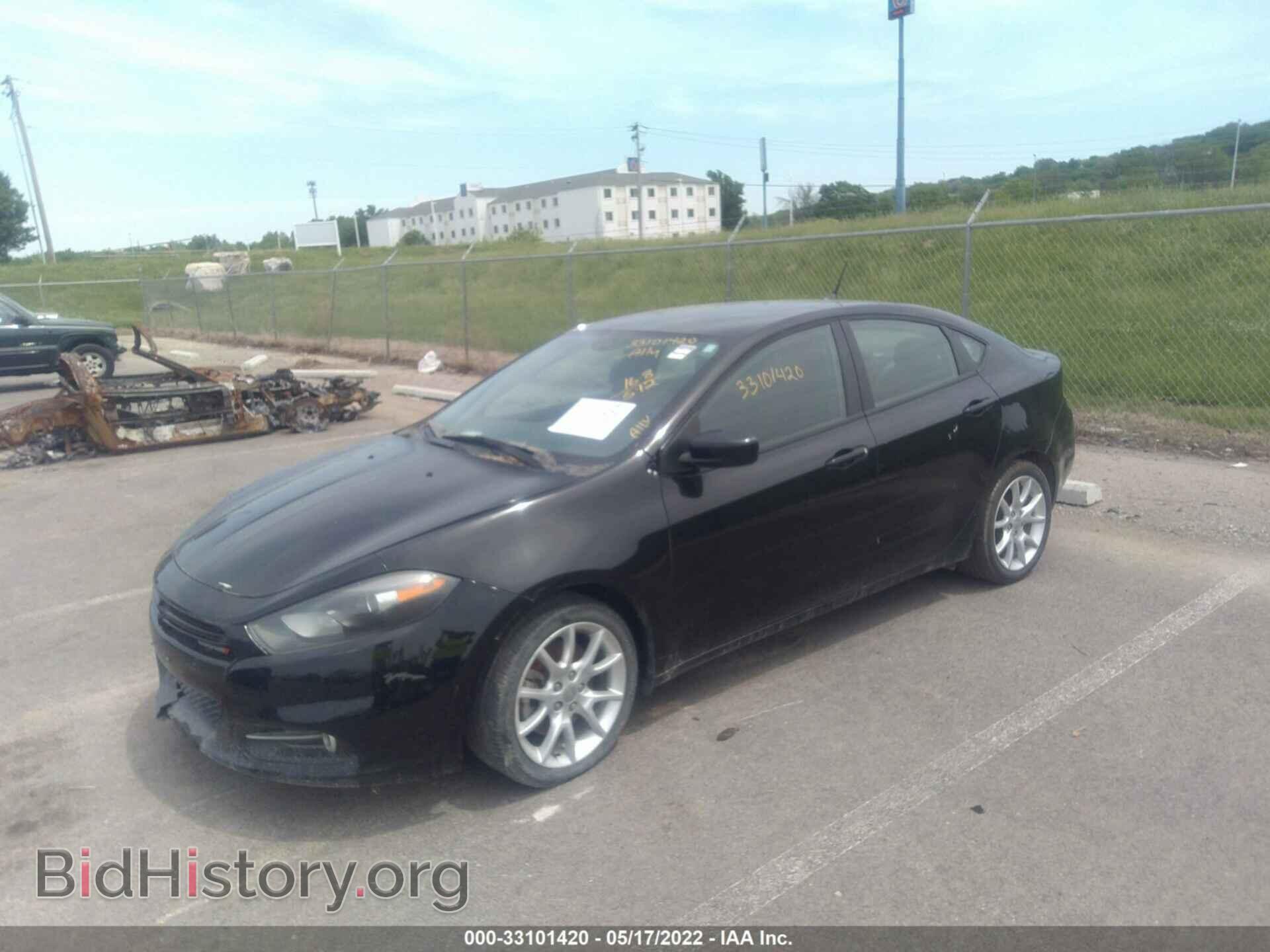 2013 DODGE DART - VIN: 1C3CDFBA8DD342437 - Фото 2