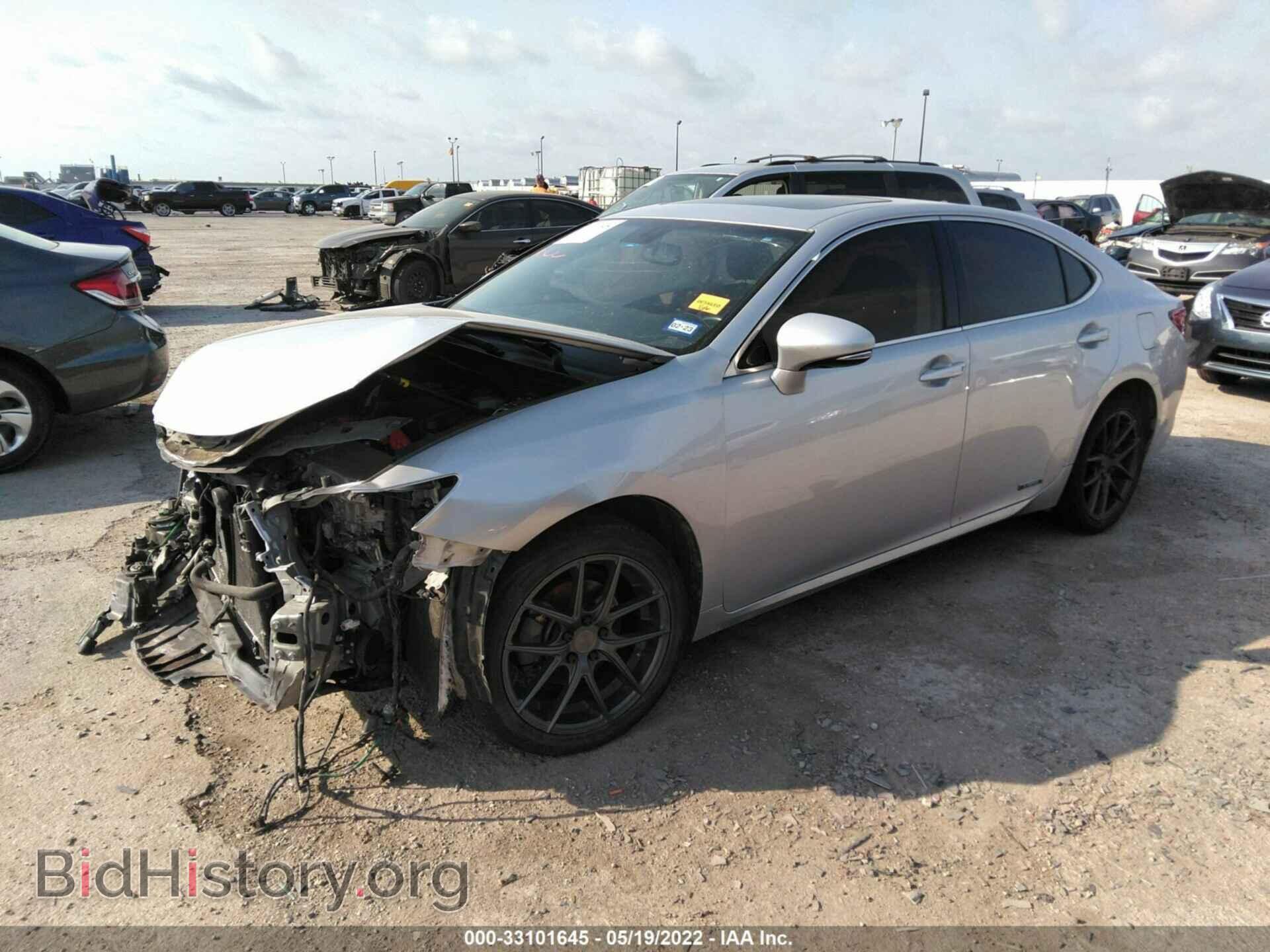 2013 LEXUS ES 300H - VIN: JTHBW1GG3D2005296 - Фото 2