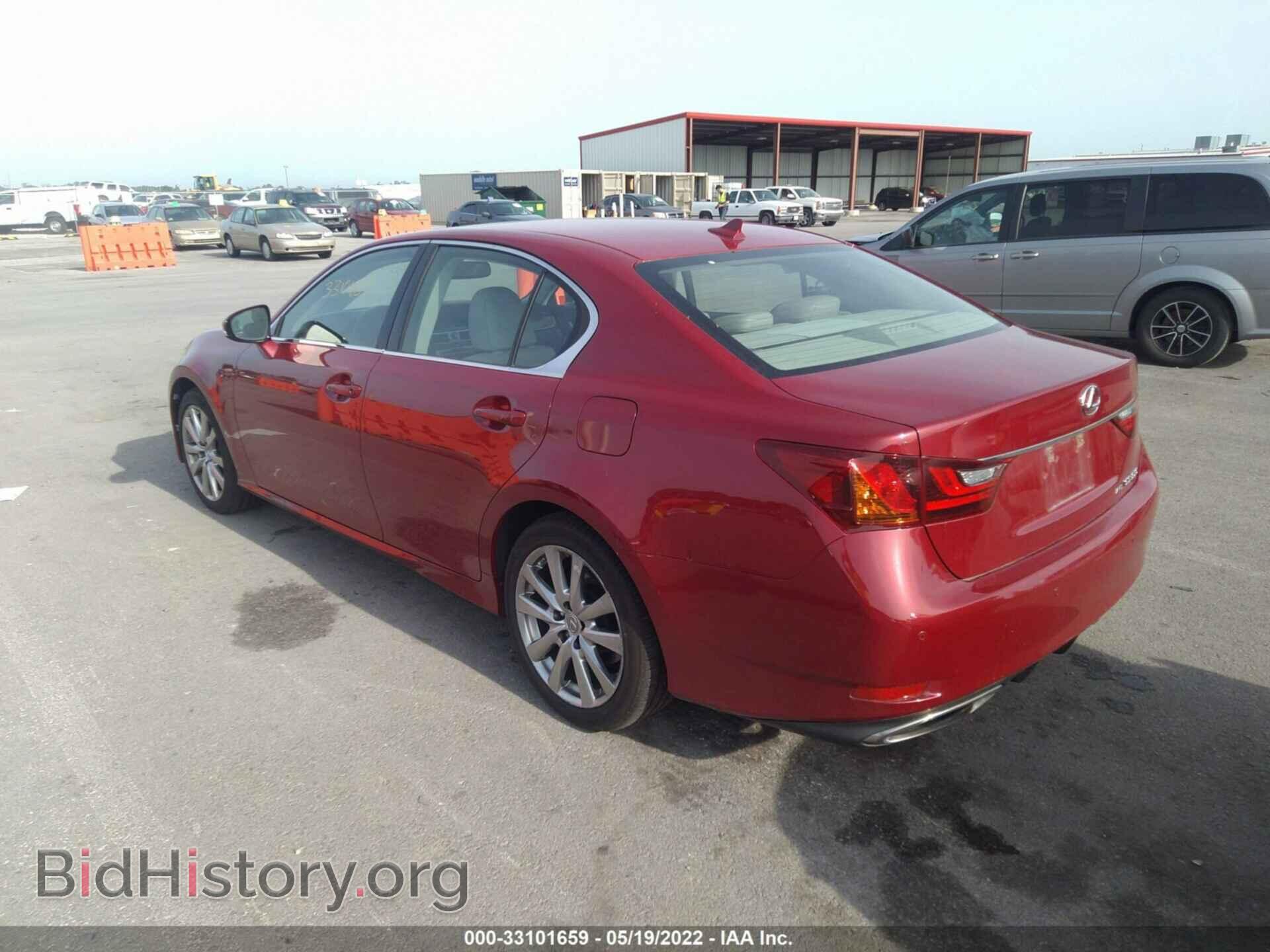 2013 LEXUS GS 350 - VIN: JTHCE1BL2D5005560 - Фото 3