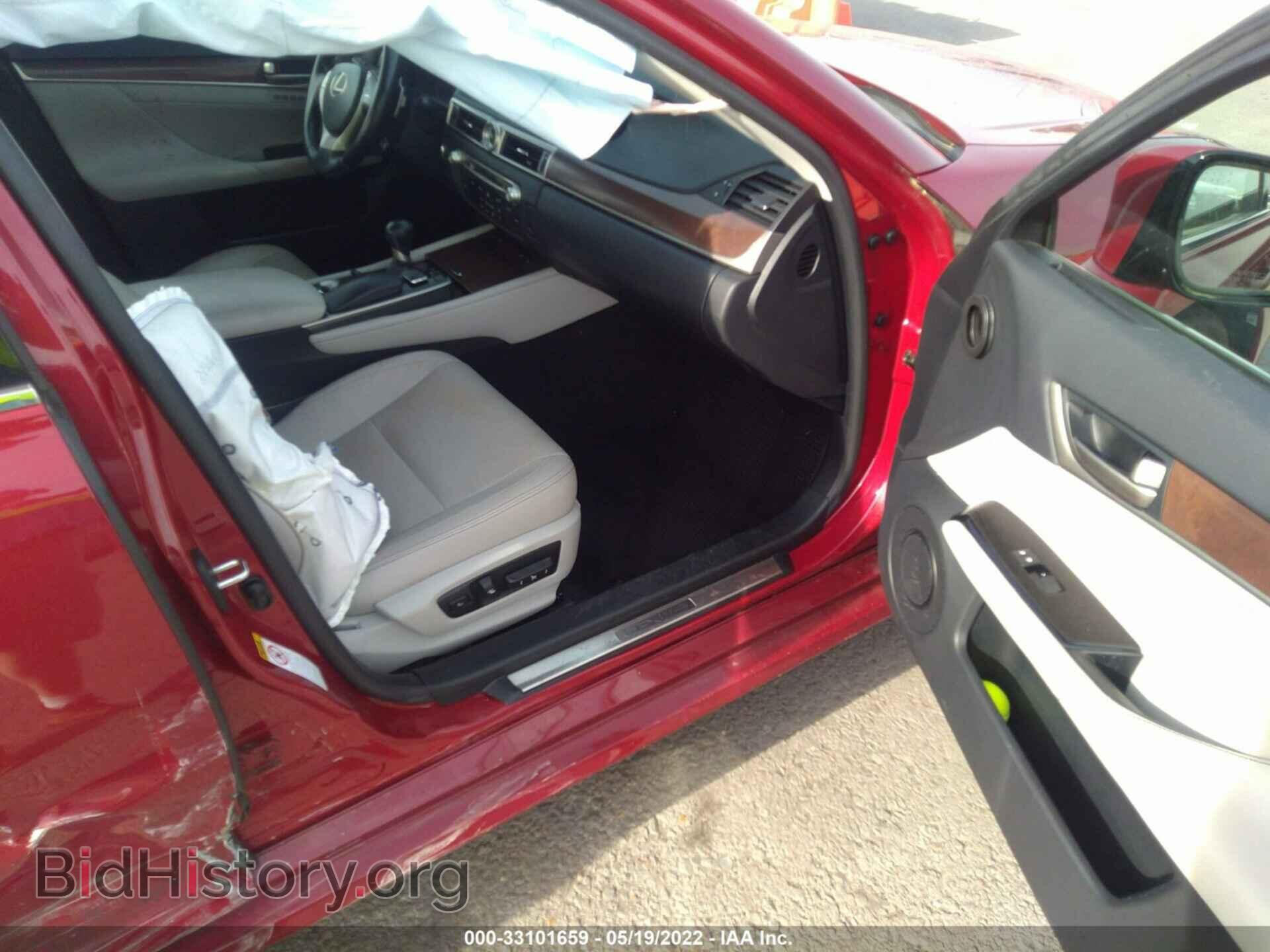 2013 LEXUS GS 350 - VIN: JTHCE1BL2D5005560 - Фото 5