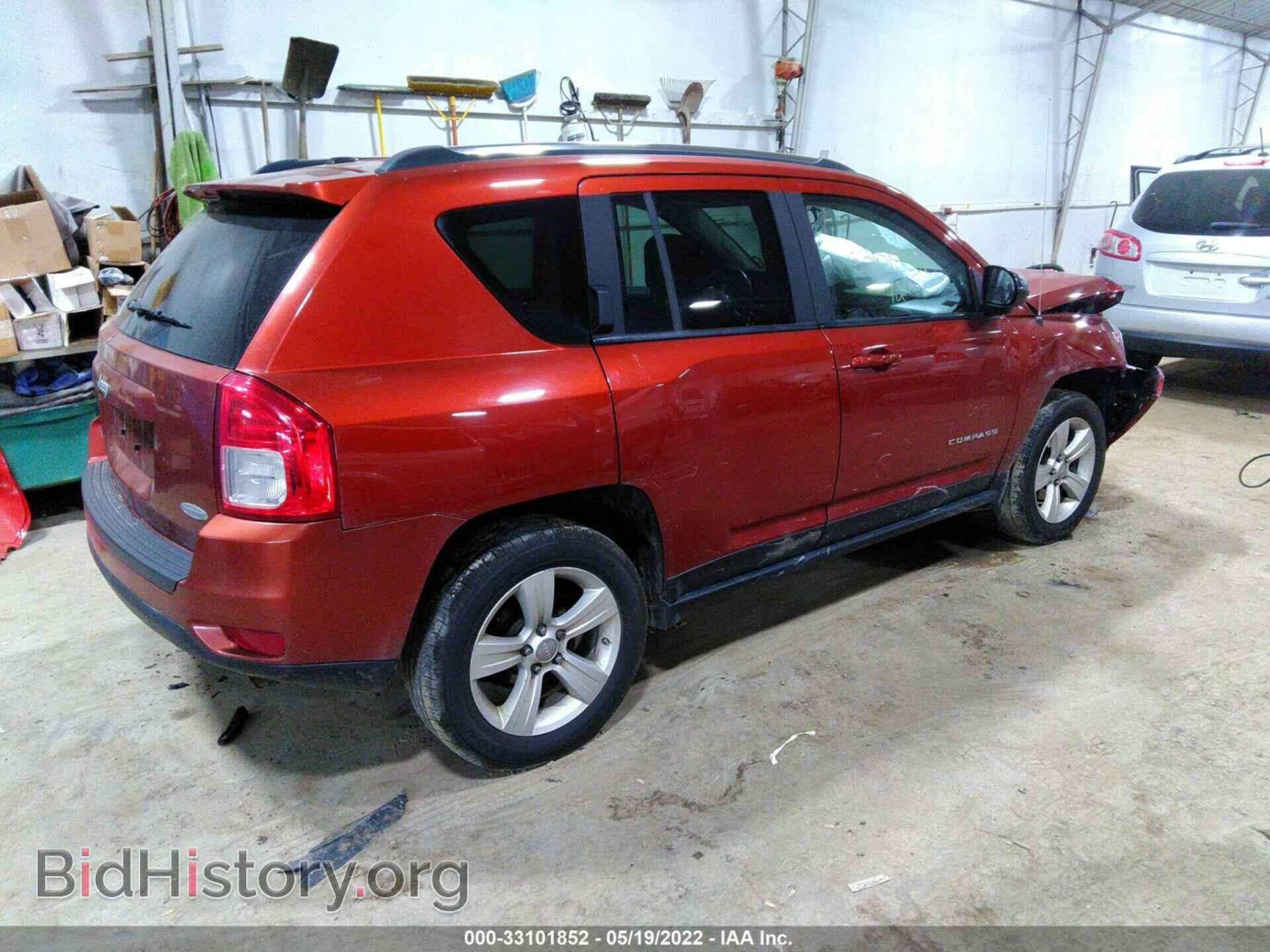 2012 JEEP COMPASS - VIN: 1C4NJDEBXCD598728 - Фото 4