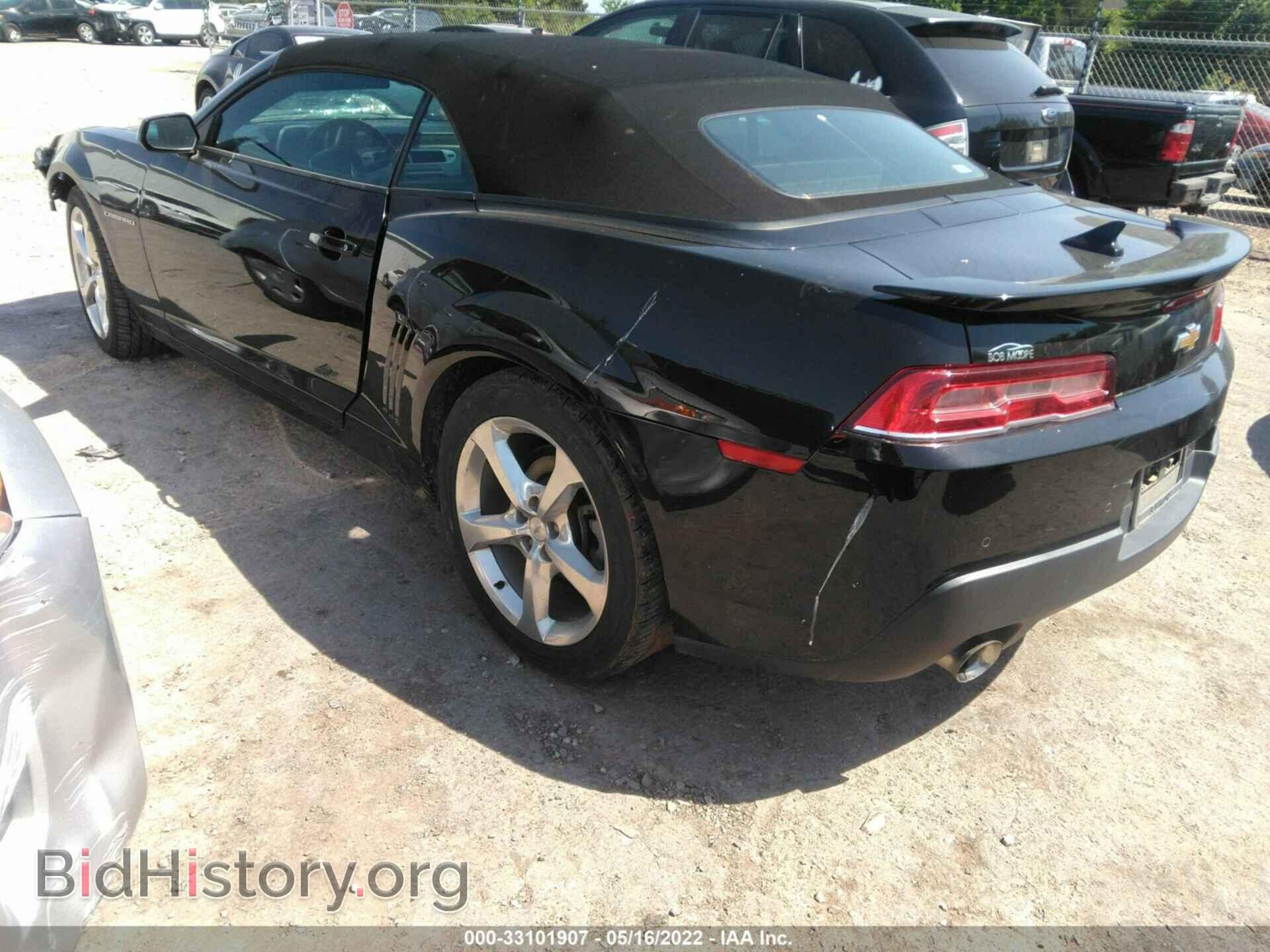 2015 CHEVROLET CAMARO - VIN: 2G1FF3D36F9208356 - Фото 3